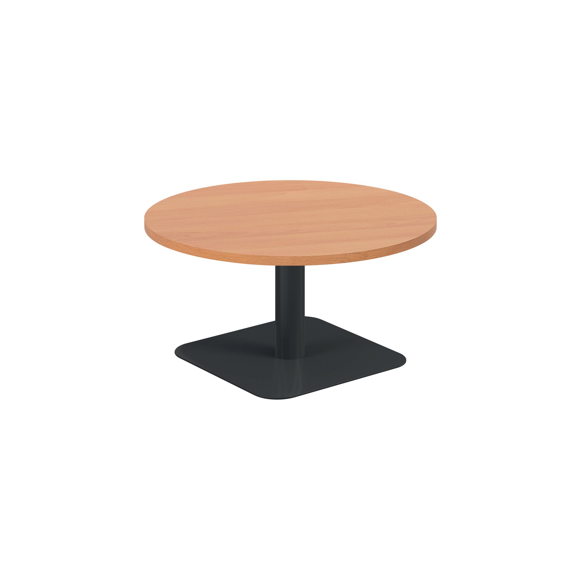 FORGE LOW TABLE 800MM BEECH/BLACK