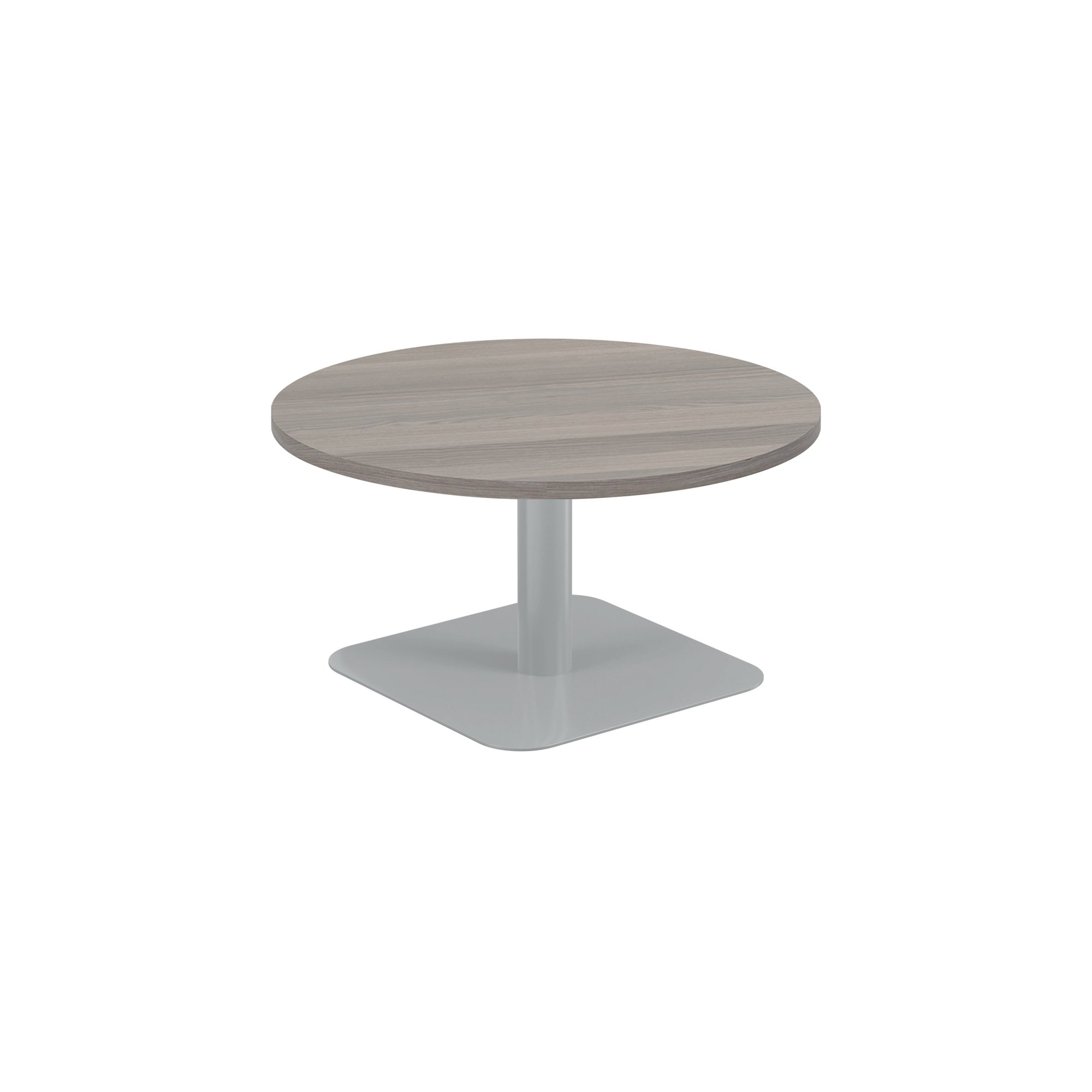 FORGE LOW TABLE 800MM GOAK/SILVER