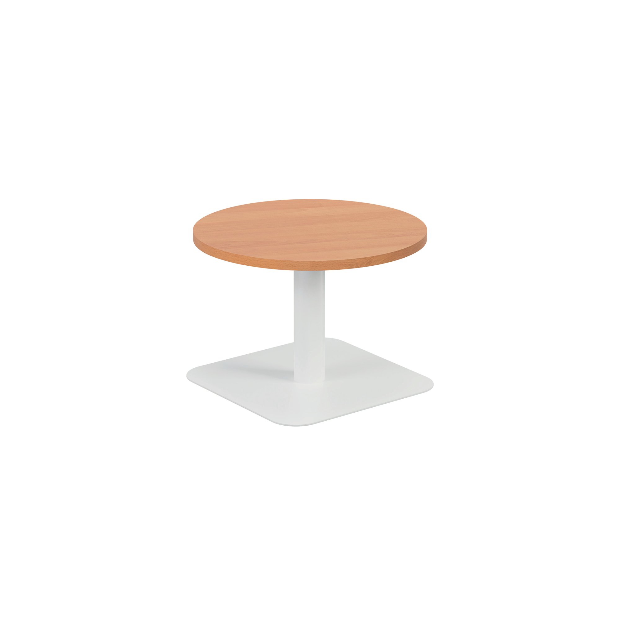 FORGE LOW TABLE 600MM BEECH/WHITE