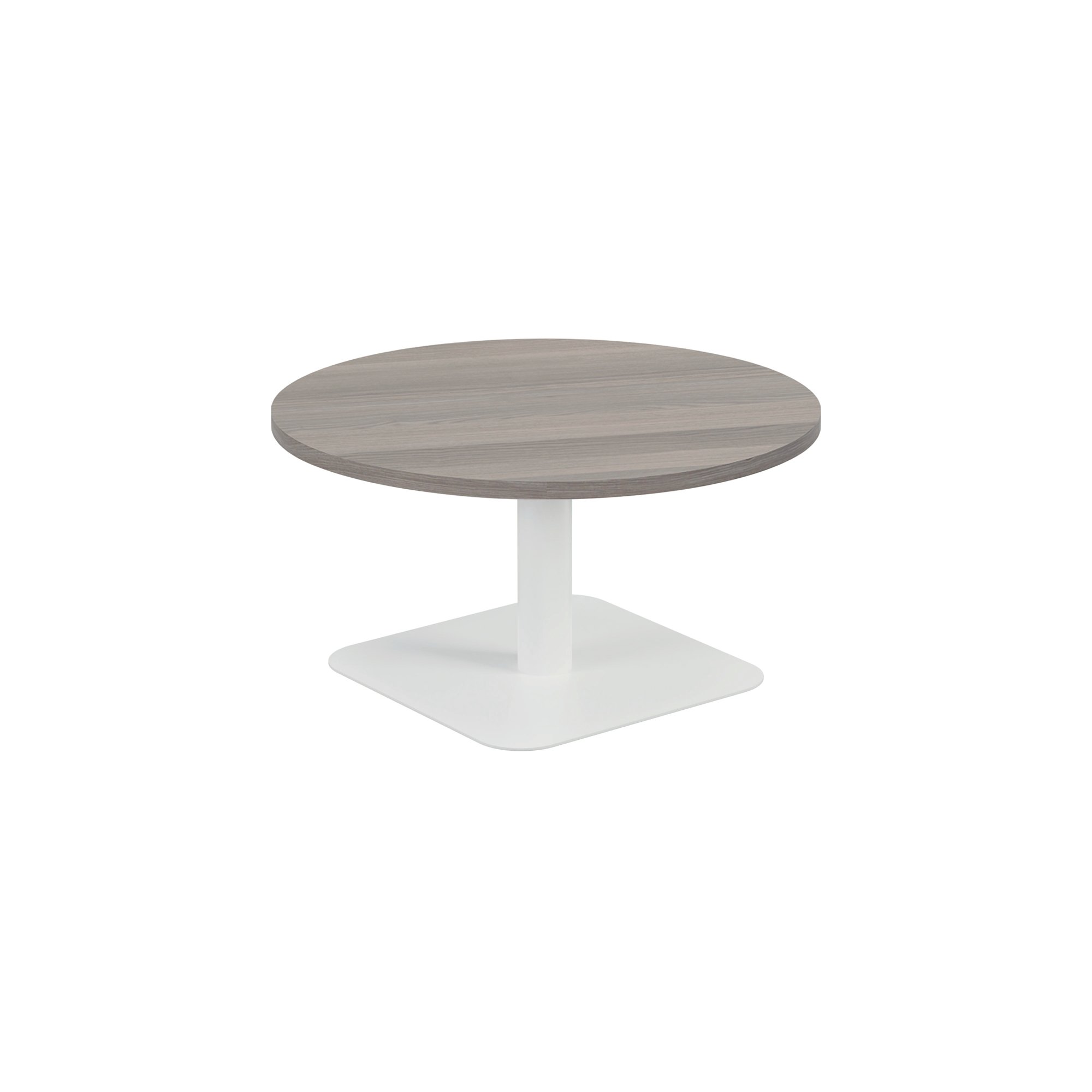 FORGE LOW TABLE 800MM GOAK/WHITE