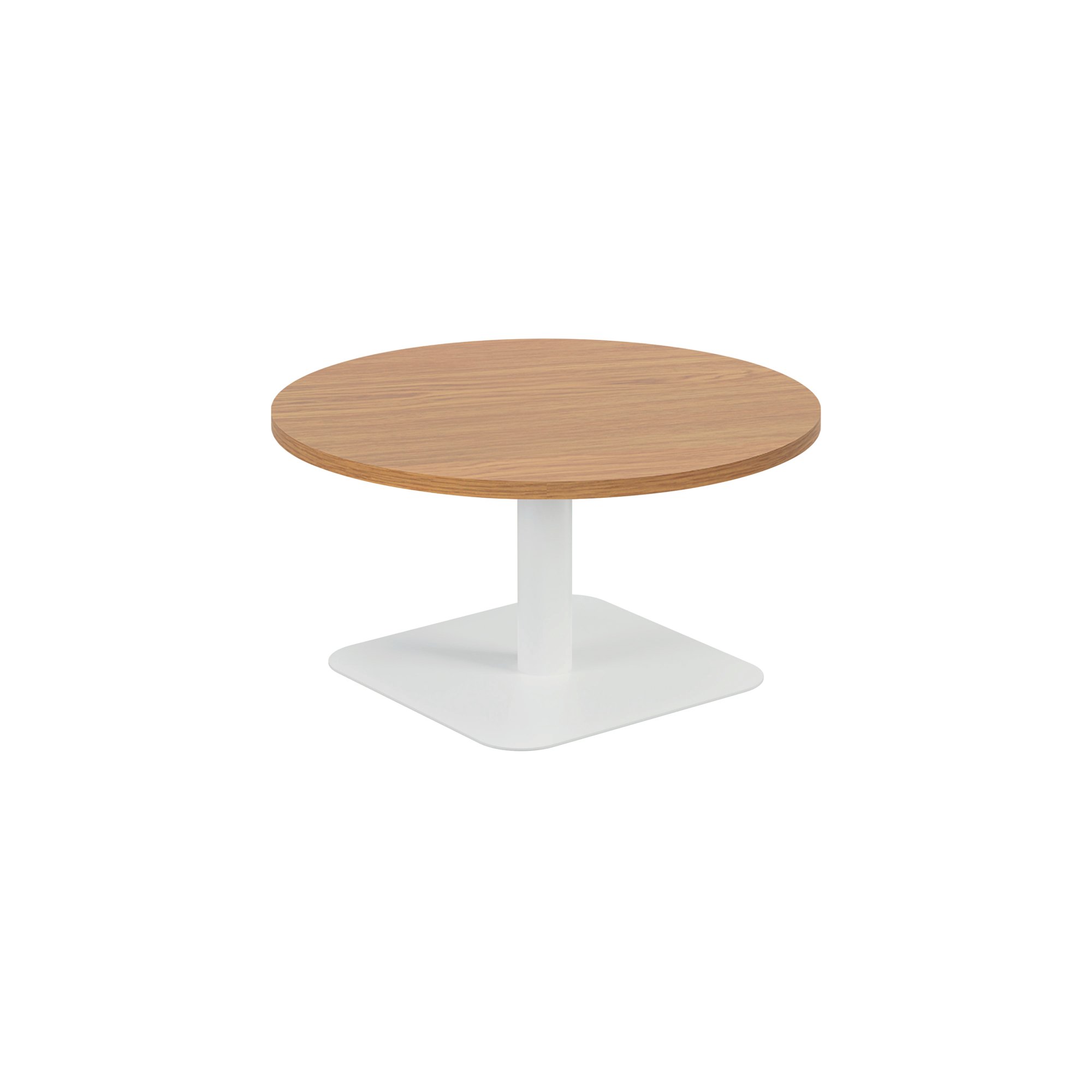FORGE LOW TABLE 800MM NOAK/WHITE