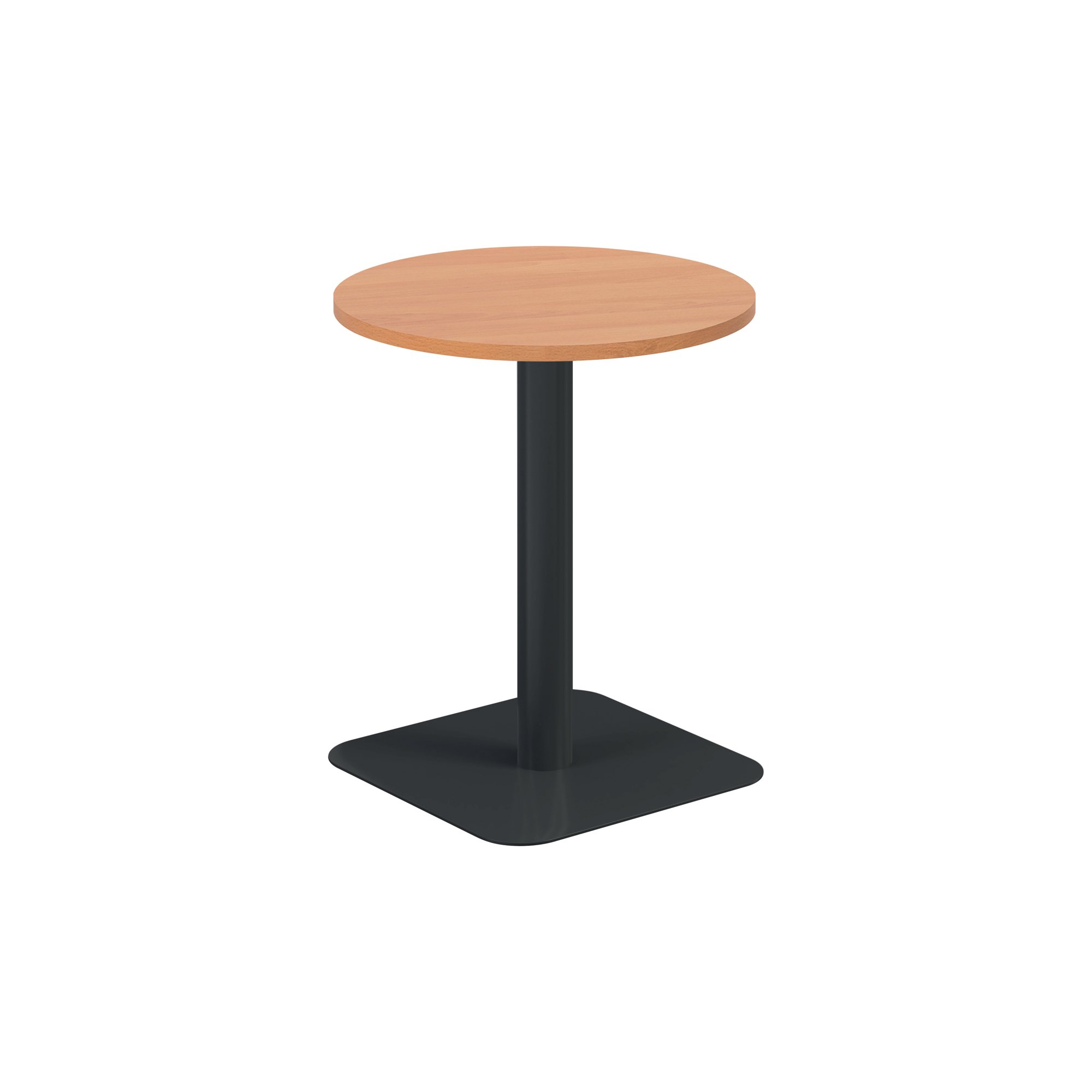 FORGE MID TABLE 600MM BEECH/BLACK