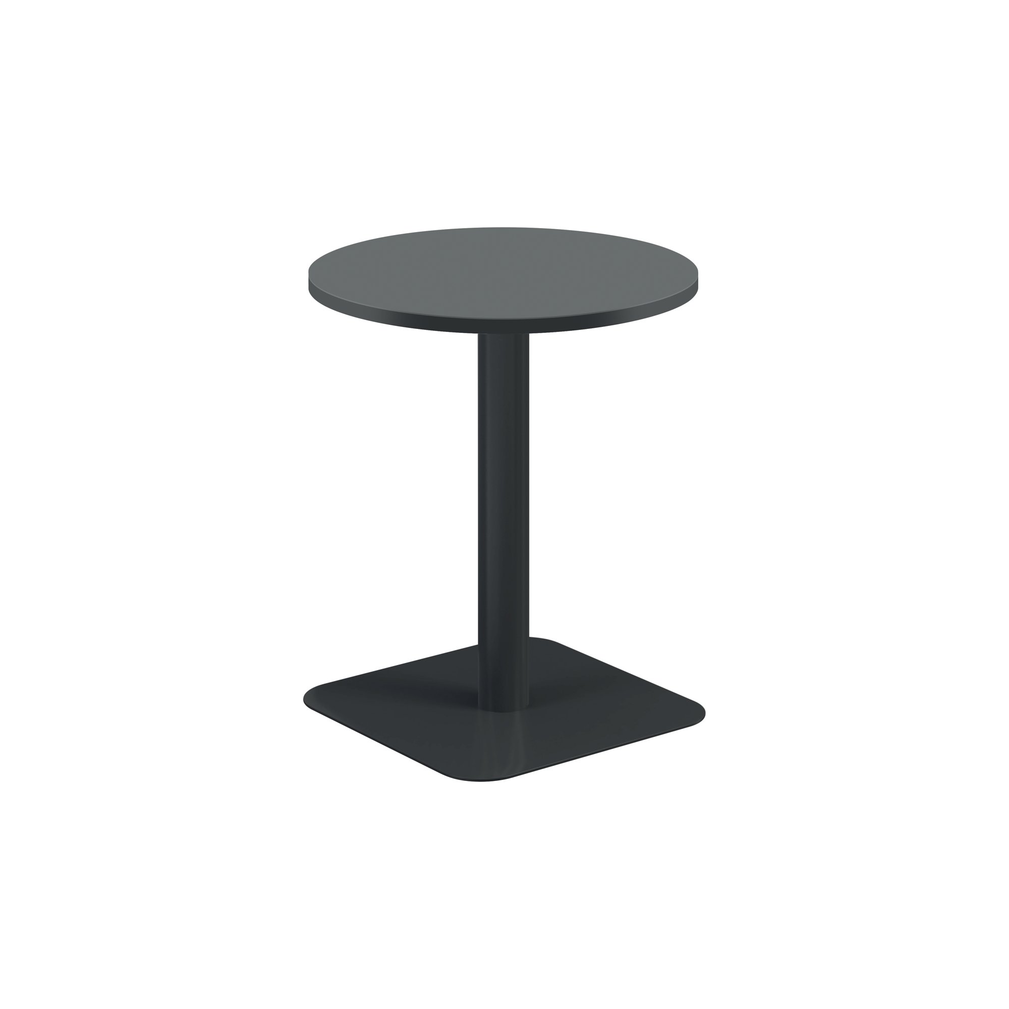 FORGE MID TABLE 600MM BLACK/BLACK