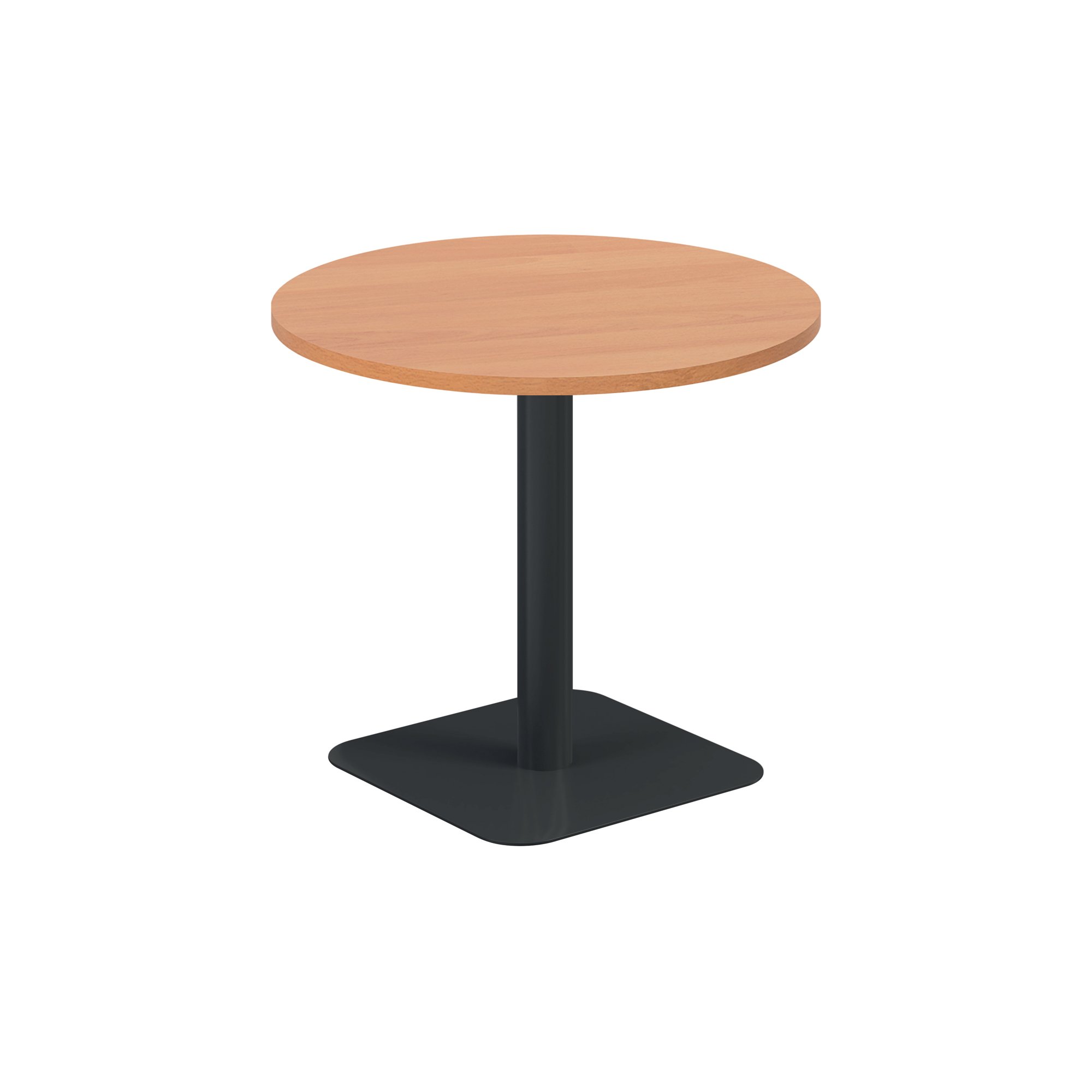 FORGE MID TABLE 800MM BEECH/BLACK
