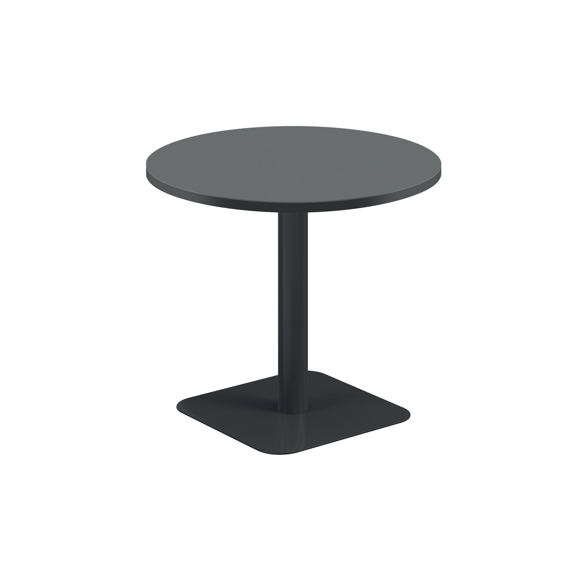 FORGE MID TABLE 800MM BLACK/BLACK