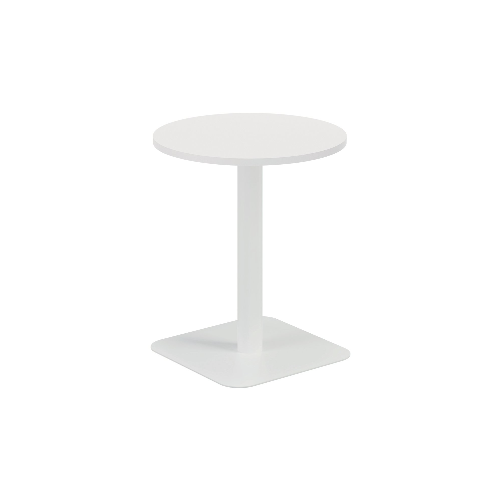 FORGE MID TABLE 600MM WHITE/WHITE