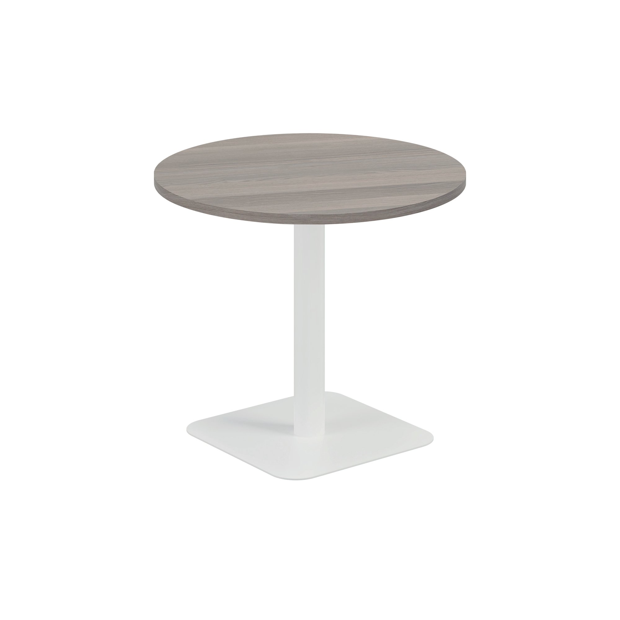 FORGE MID TABLE 800MM GOAK/WHITE