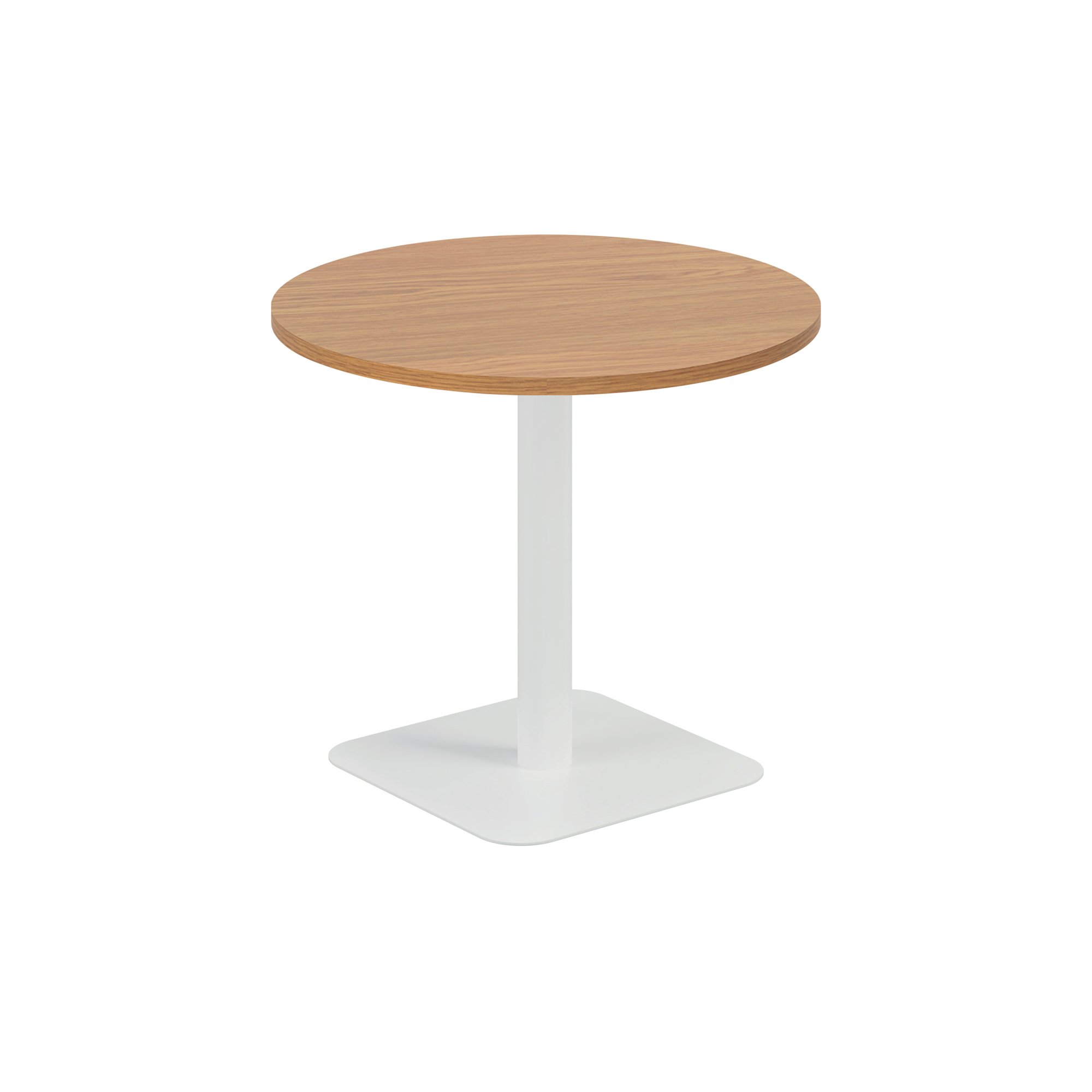 FORGE MID TABLE 800MM NOAK/WHITE