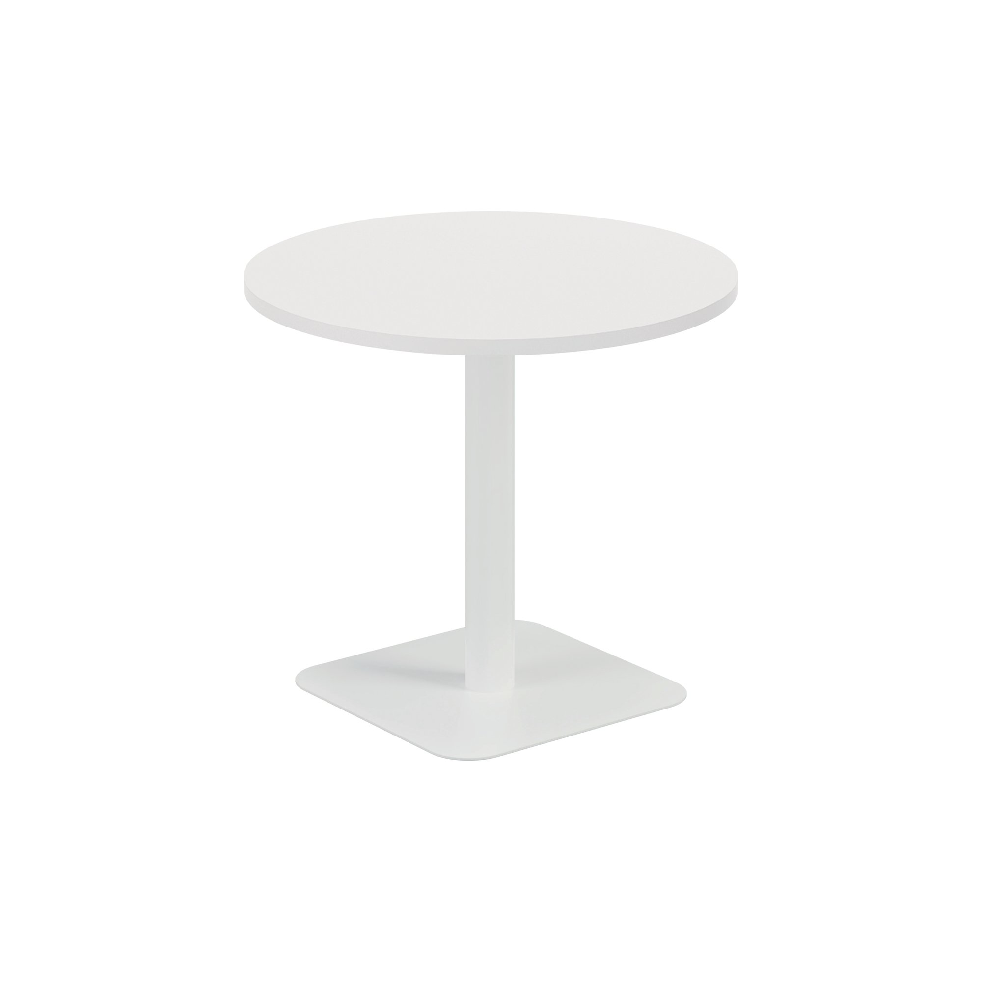 FORGE MID TABLE 800MM WHITE/WHITE