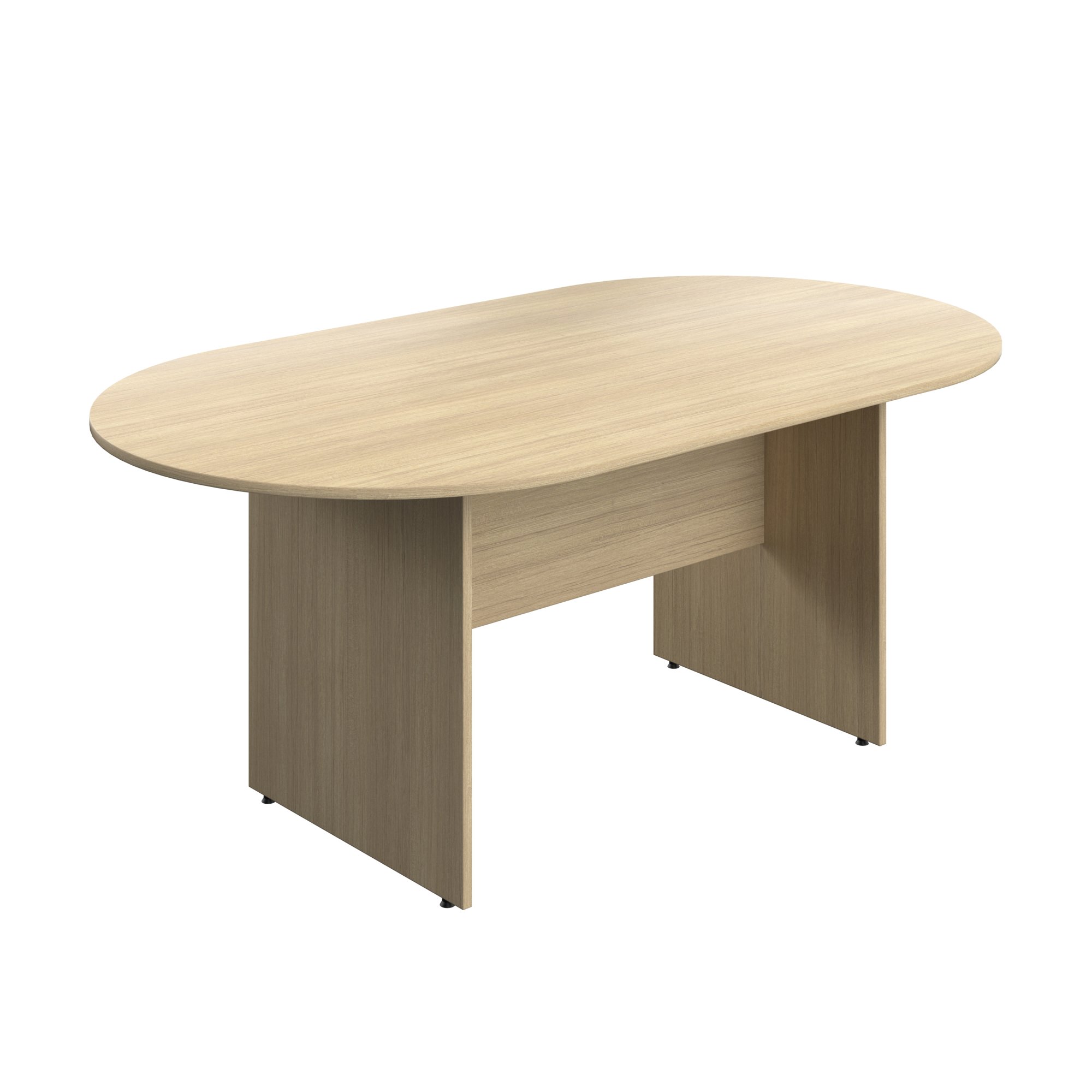 MODARA OVAL BRDR TABLE 1800X730 OAK