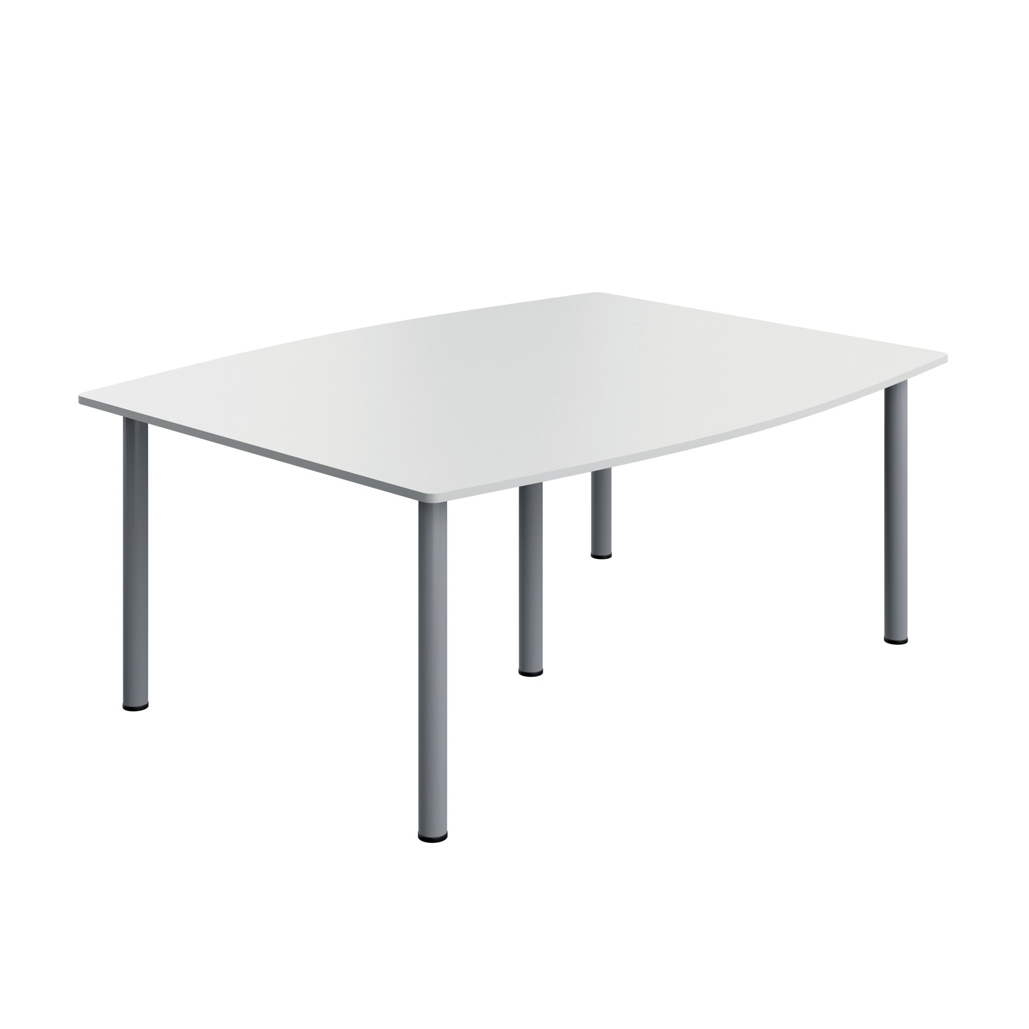 MODARA BARREL BRDR TABLE 1800MM WHT