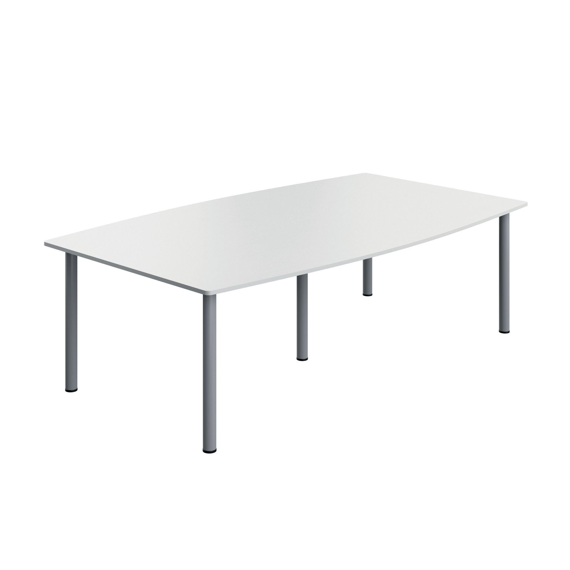 MODARA BARREL BRDR TABLE 2400MM WHT
