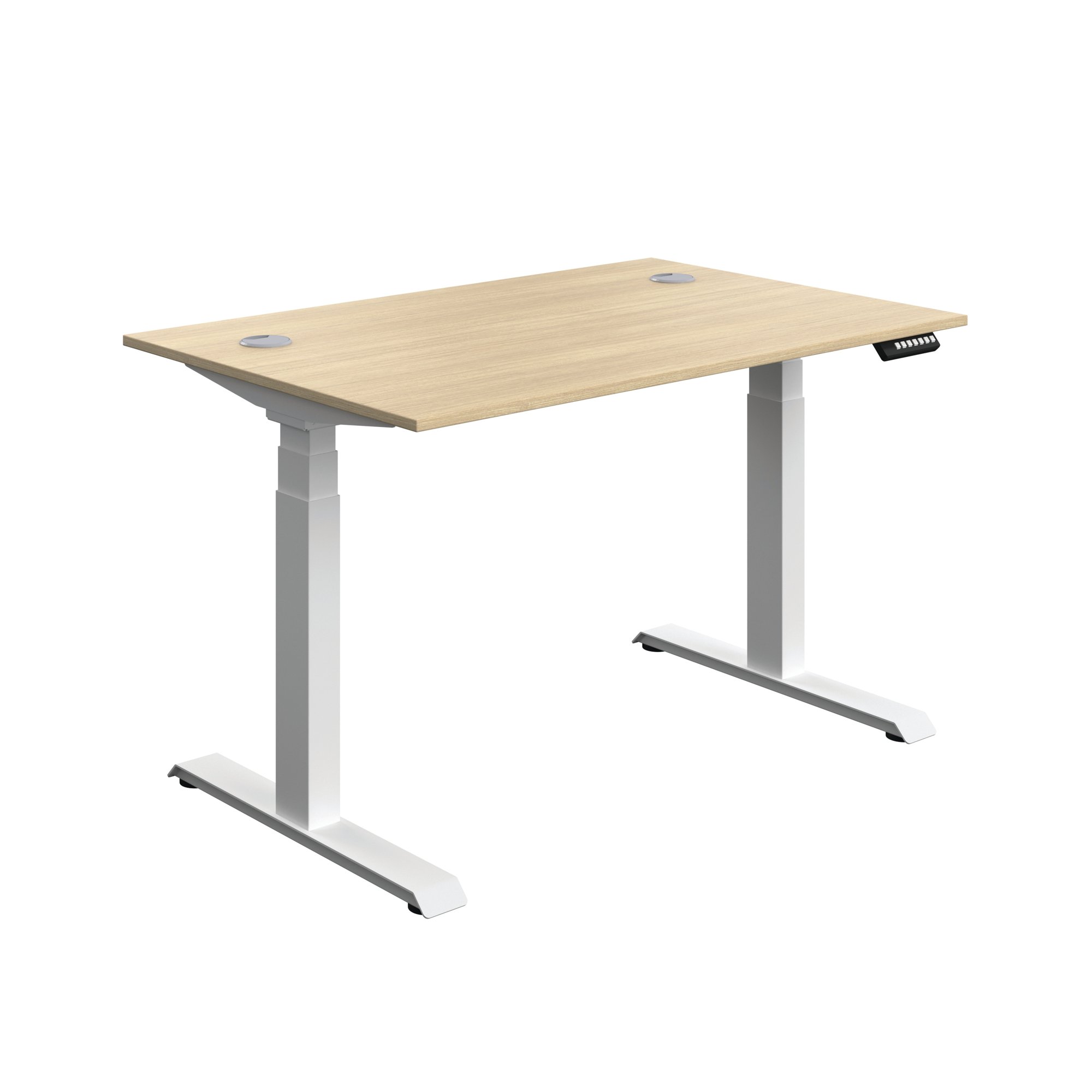 MODARA DM SIT/STAND DSK 1200 OAK/WHT