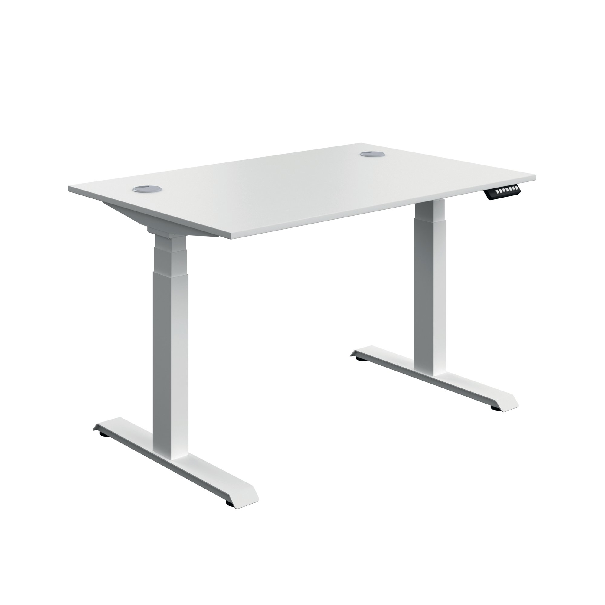 MODARA DM SIT/STAND DSK 1200 WHT/WHT