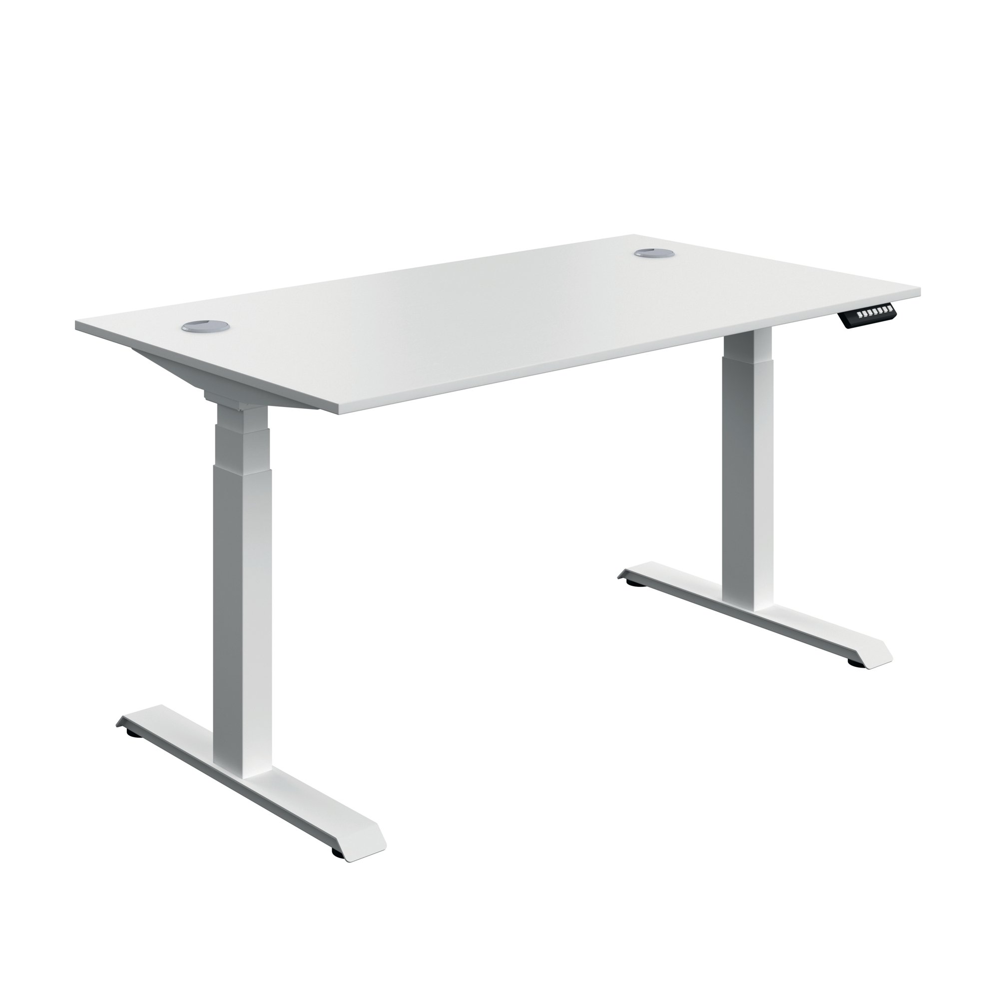 MODARA DM SIT/STAND DSK 1400 WHT/WHT