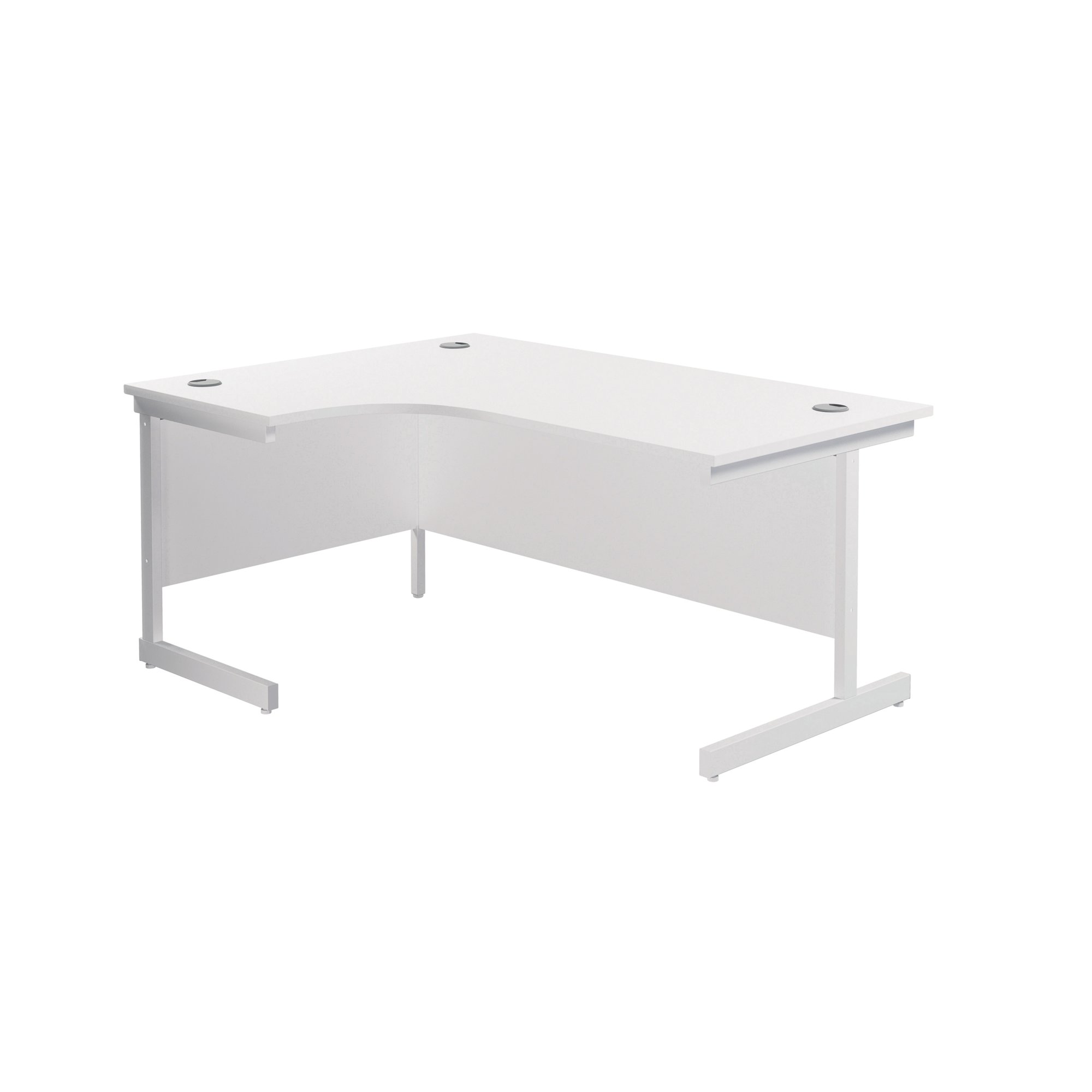 JEMINI RDL LH CANTILEVER DESK N/OAK