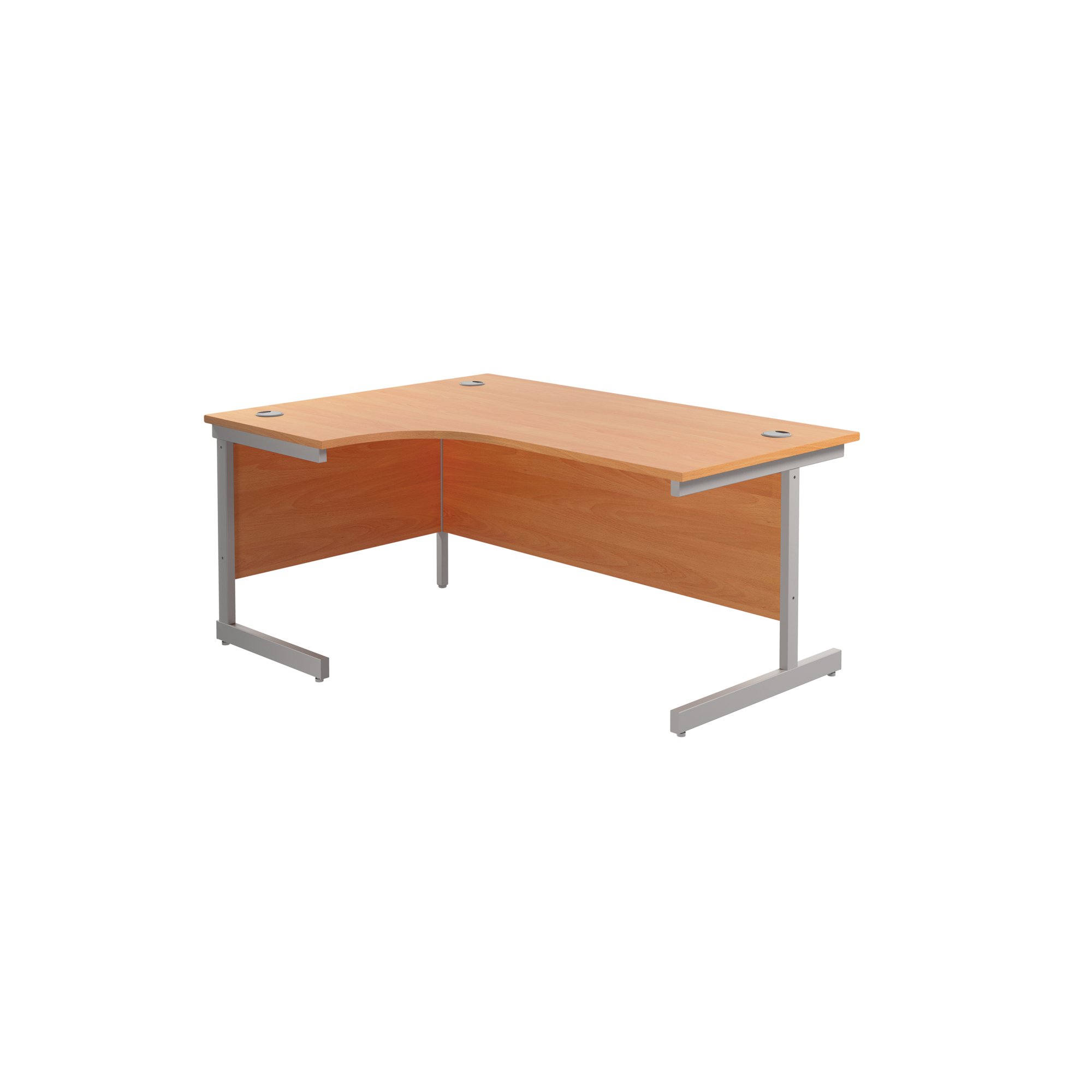 JEMINI RDL LH CANTILEVER DESK BEECH