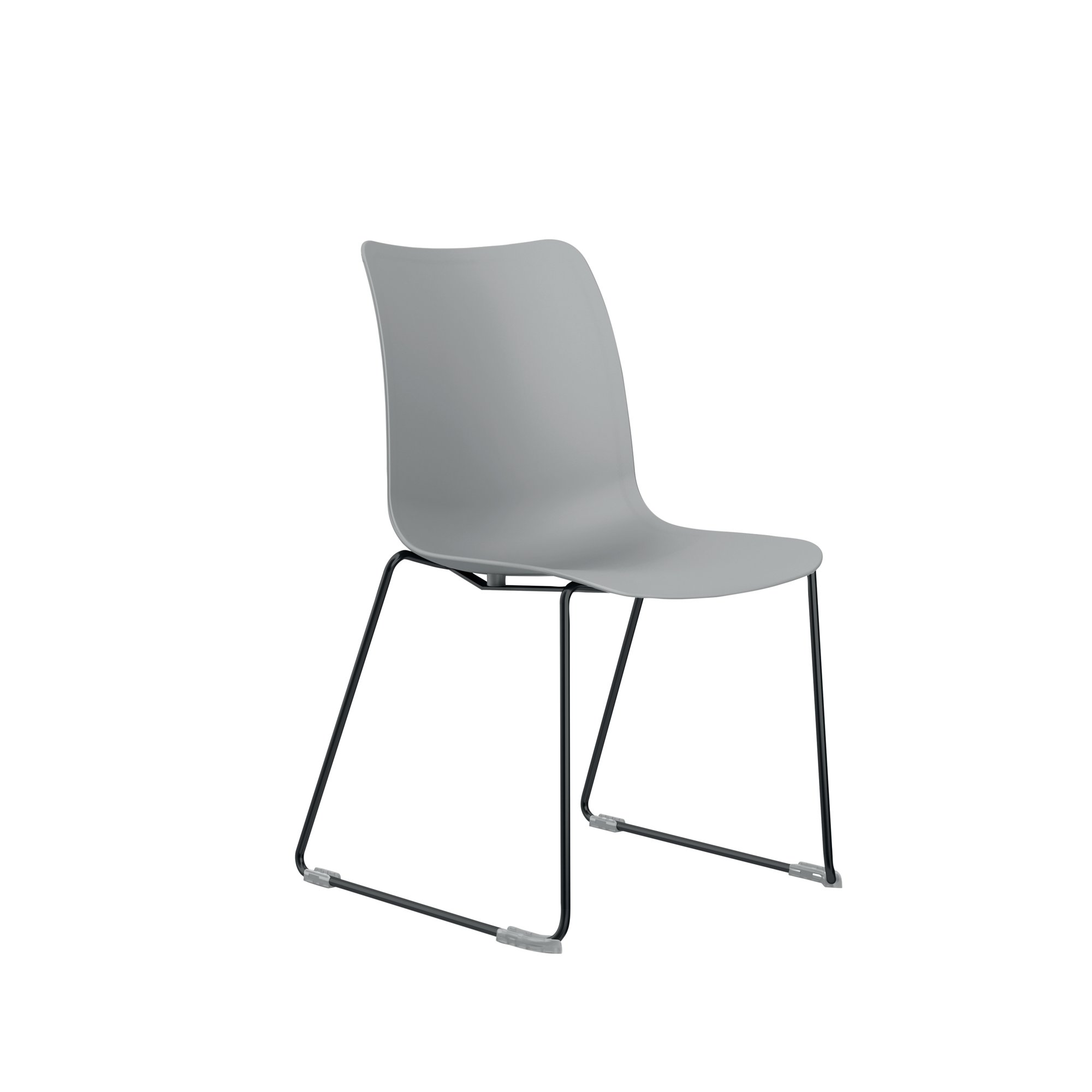 JEMINI FLEXI SKID CHAIR GREY