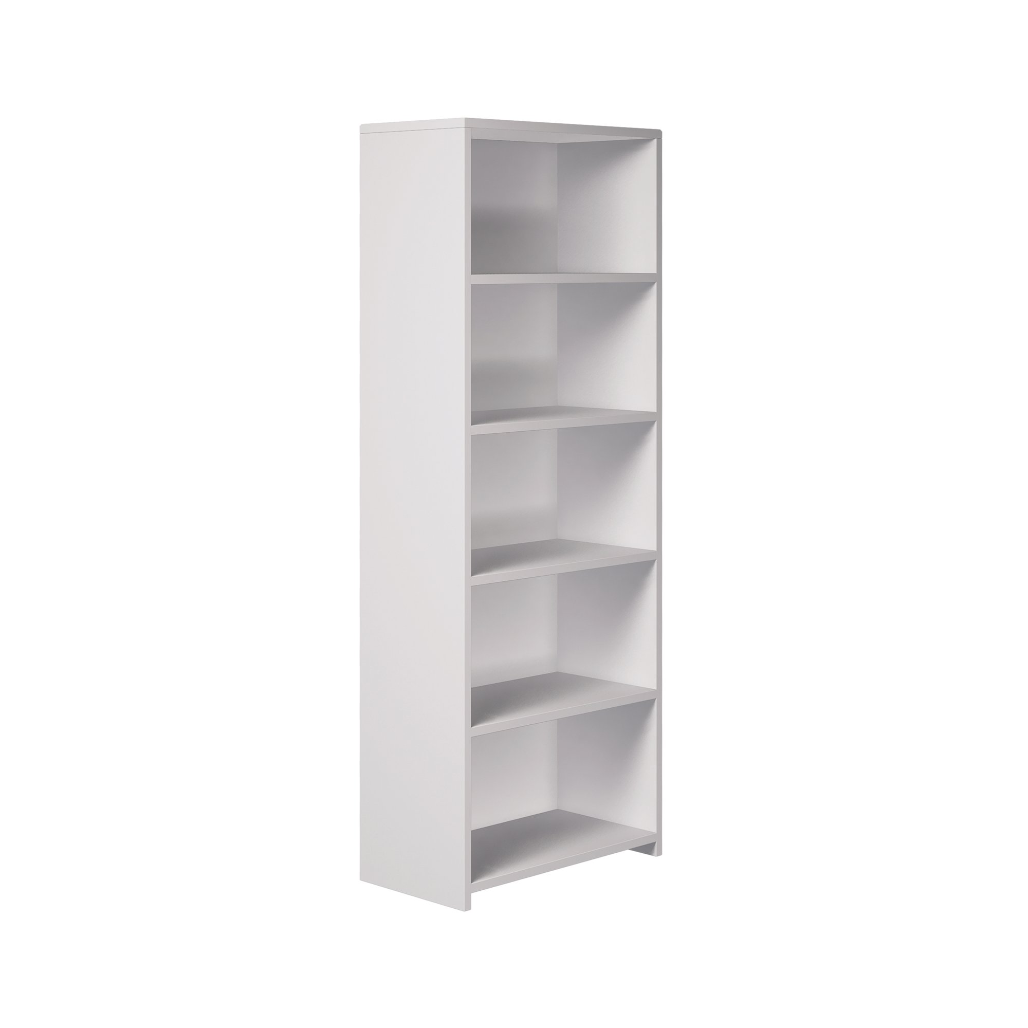 5 STAR PREM BOOKCASE 750X2000MM WHT