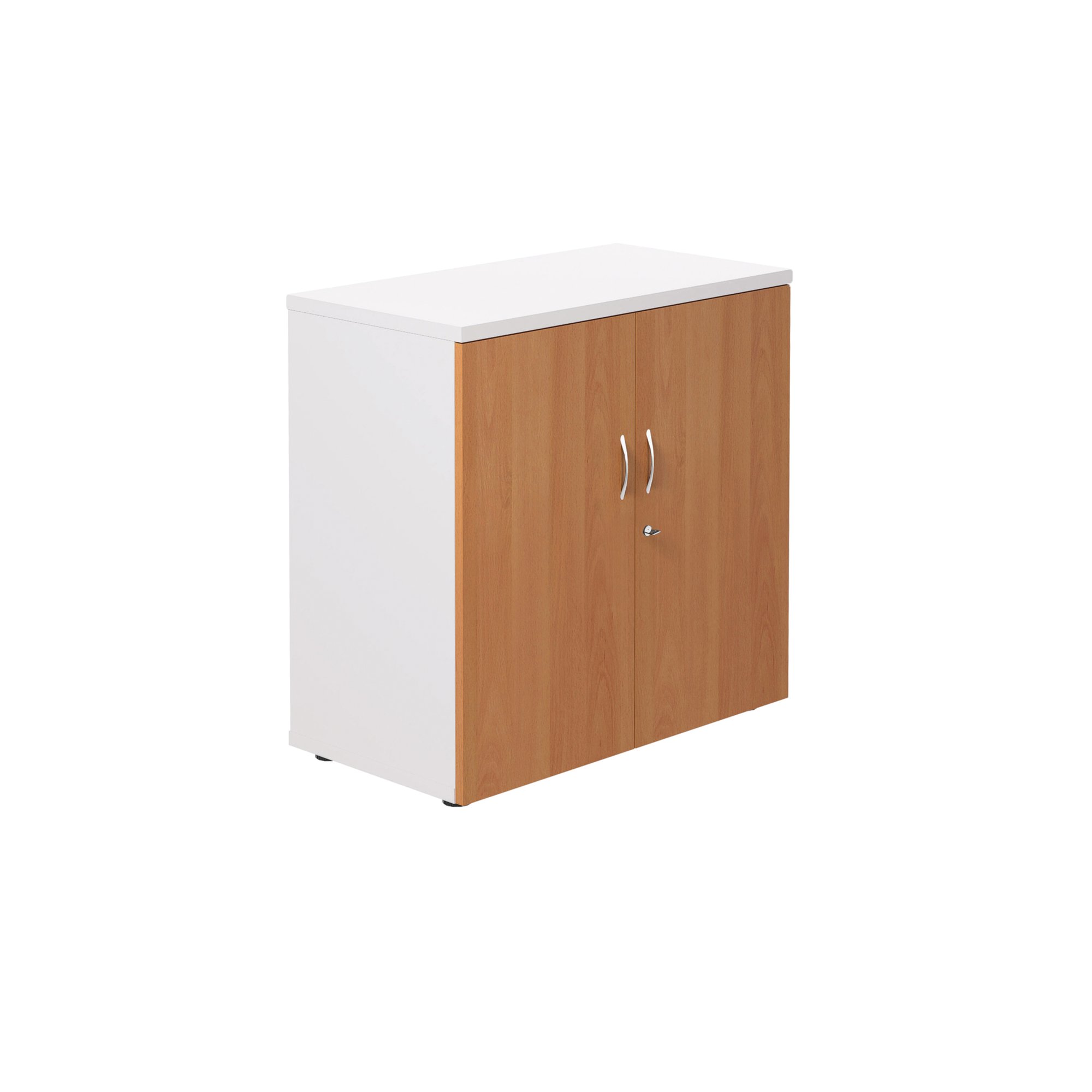JEMINI CUPBOARD 800X450X800 WHT/BCH