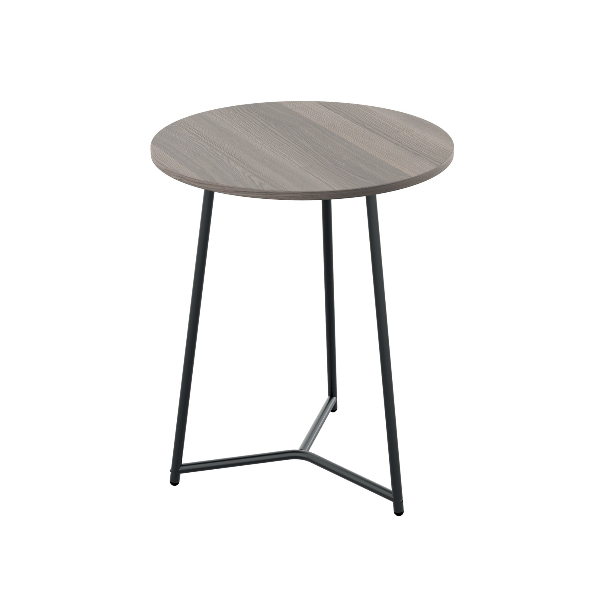 SHORE MID TABLE 600X735MM GOAK/BLK