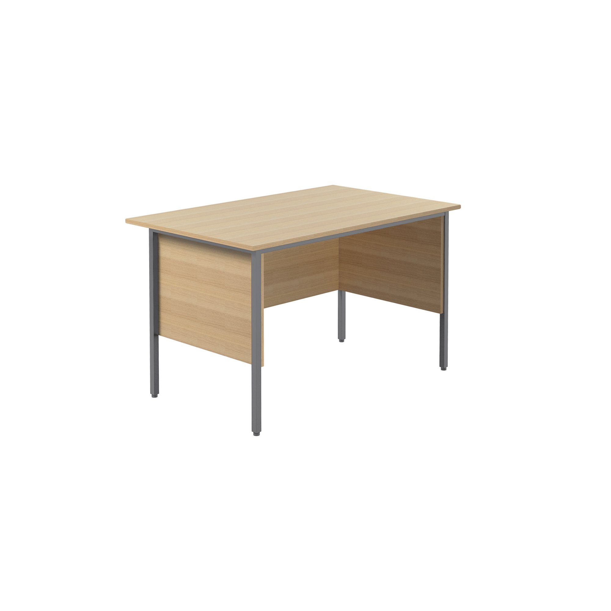 5 STAR RECT 4 LEG DESK FERRERA OAK