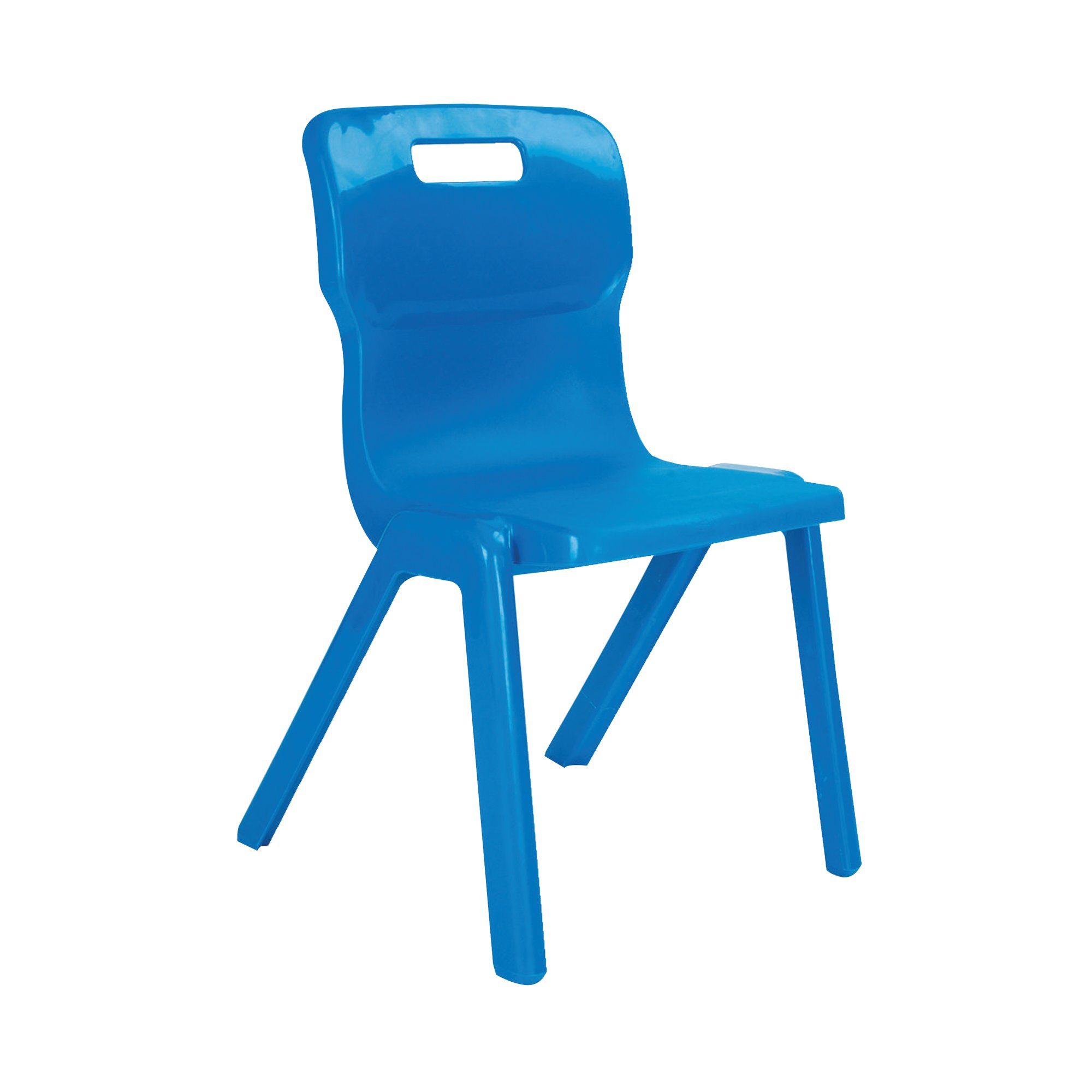 TITAN ONE PIECE CLSM CHAIR BLUE