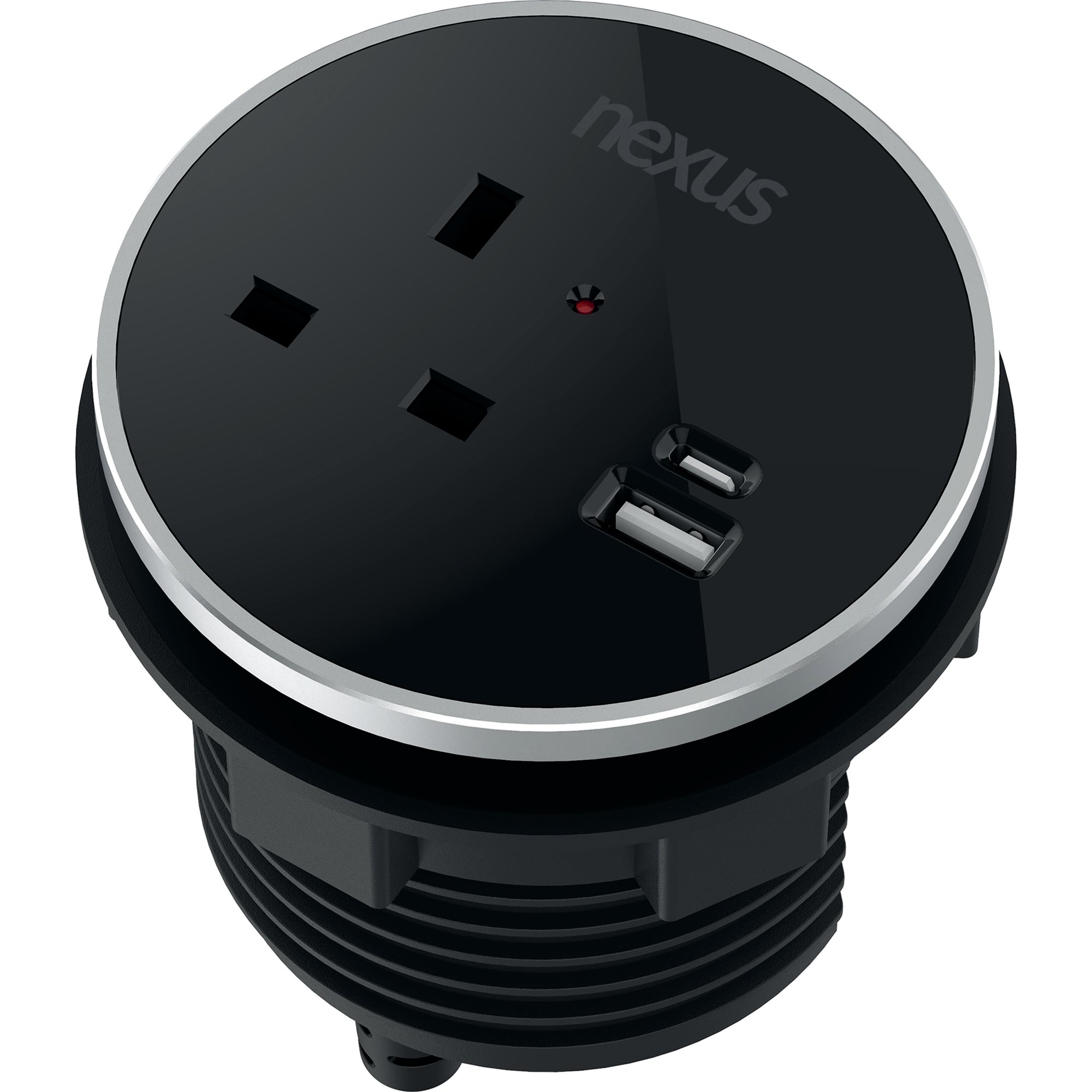 NEXUS IN DESK POWER MODULE BLACK