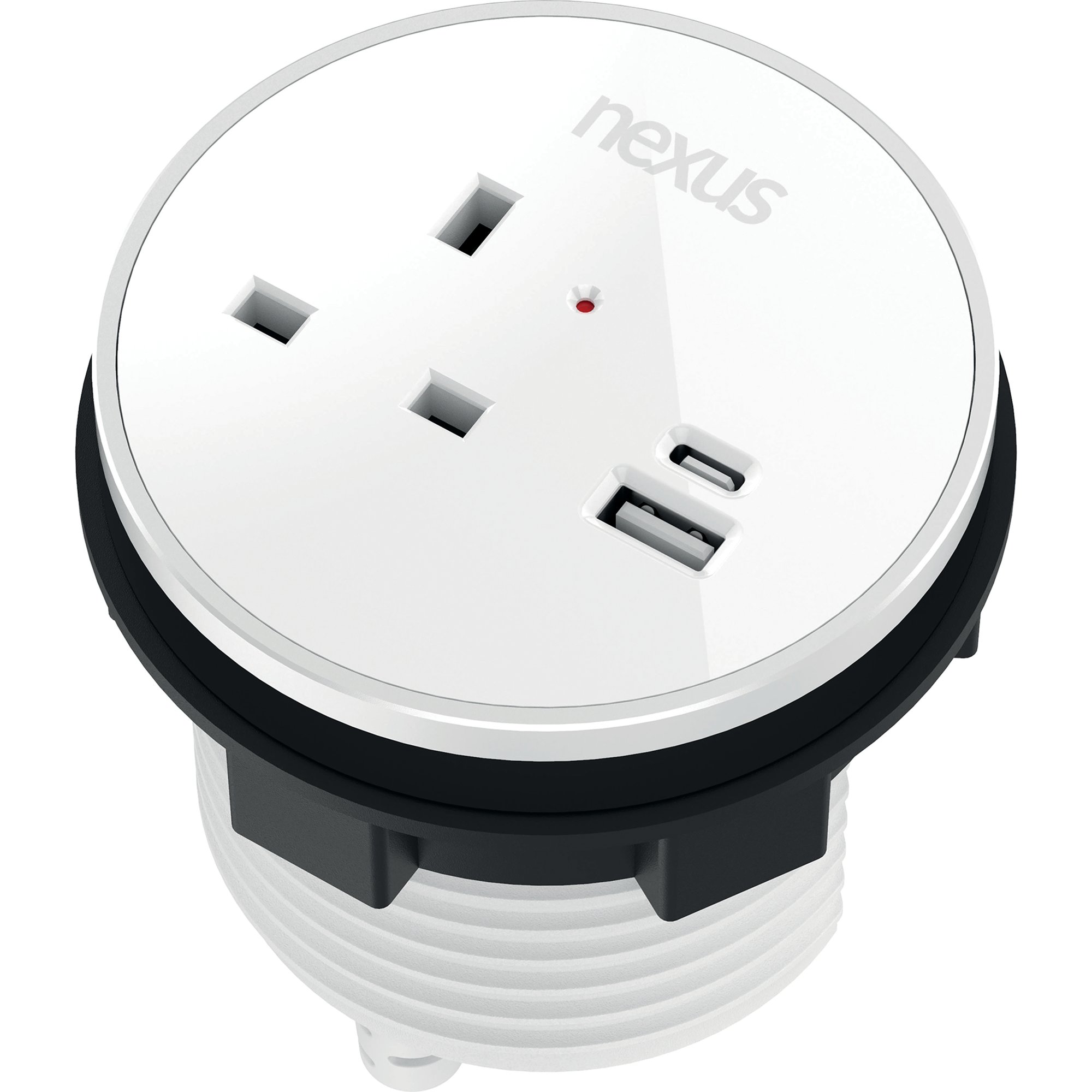 NEXUS IN DESK POWER MODULE WHITE