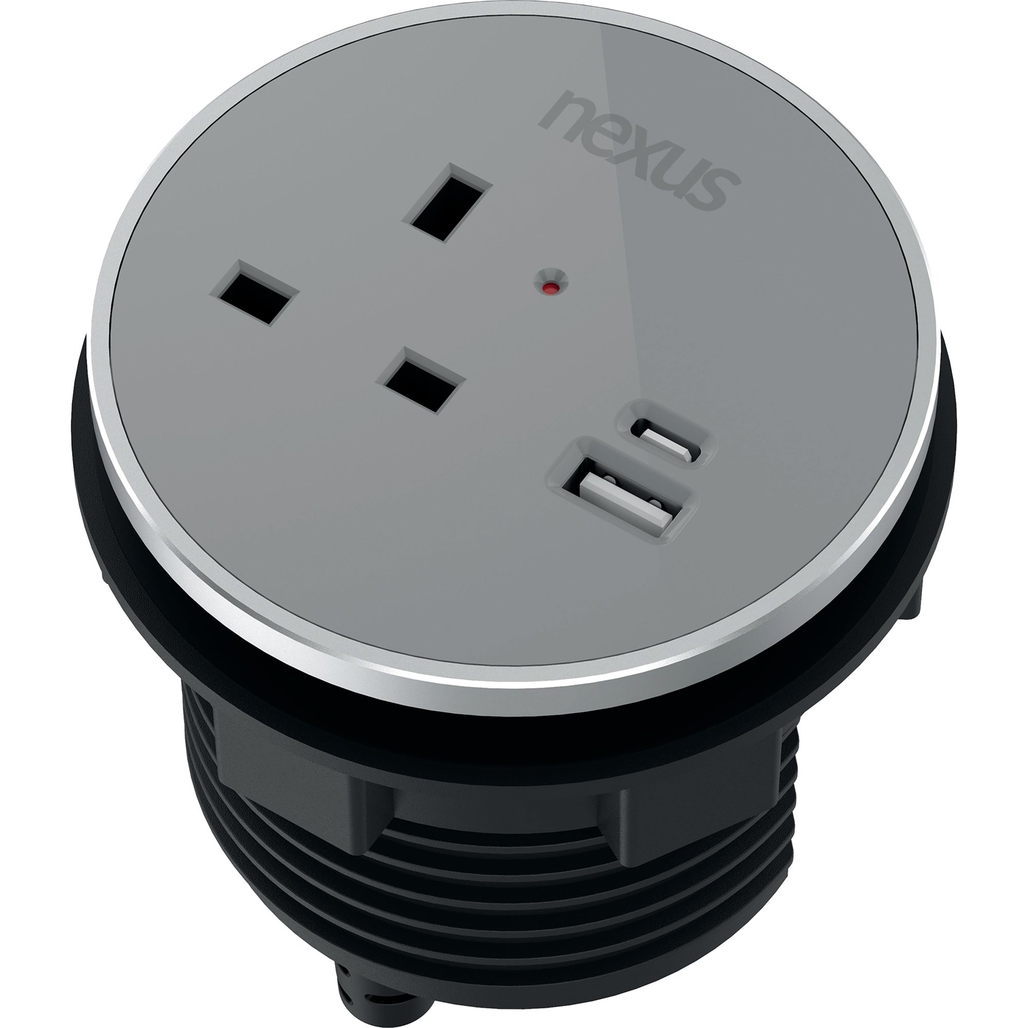NEXUS IN DESK POWER MODULE GREY