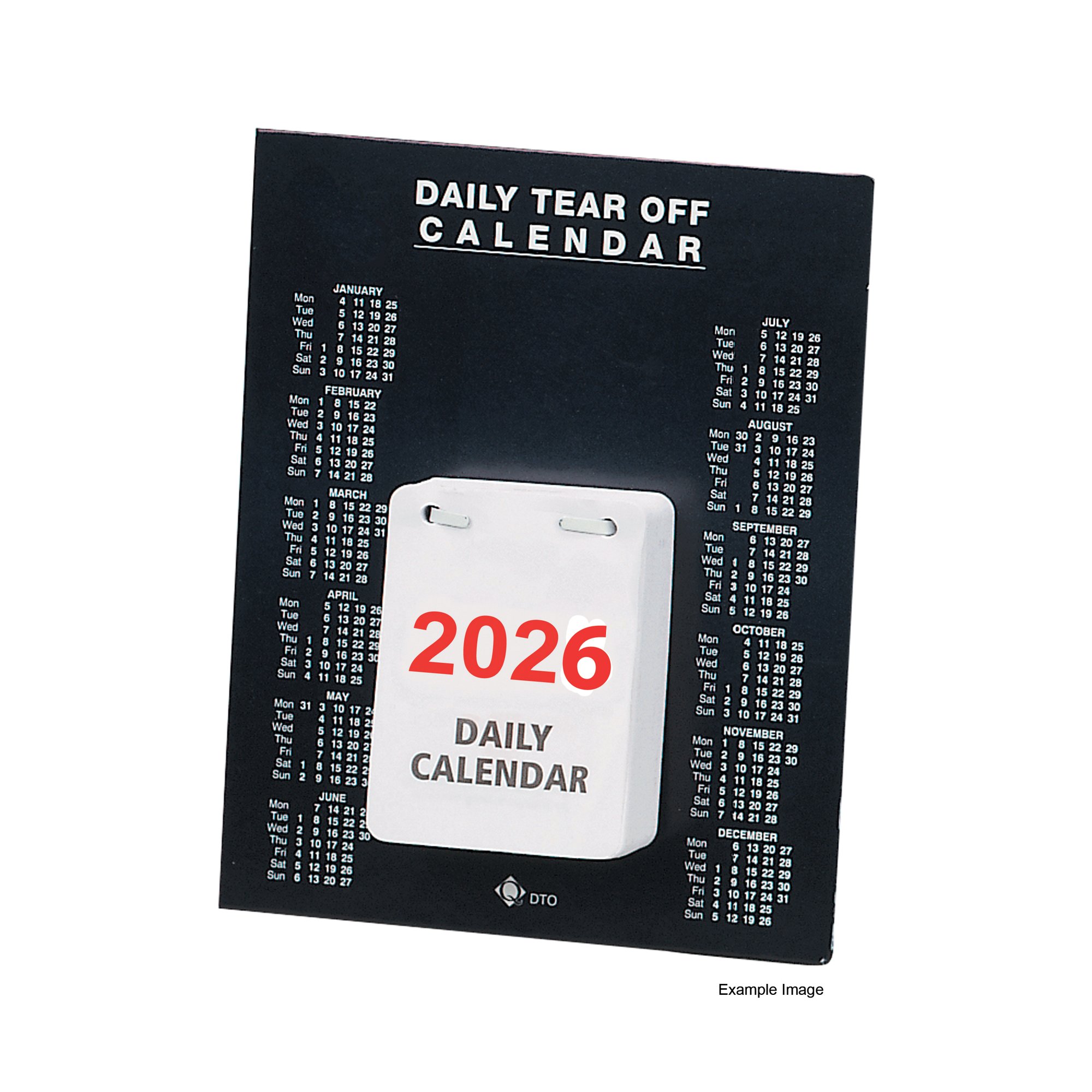 DAILY TEAR OFF DESK CALENDAR 2026