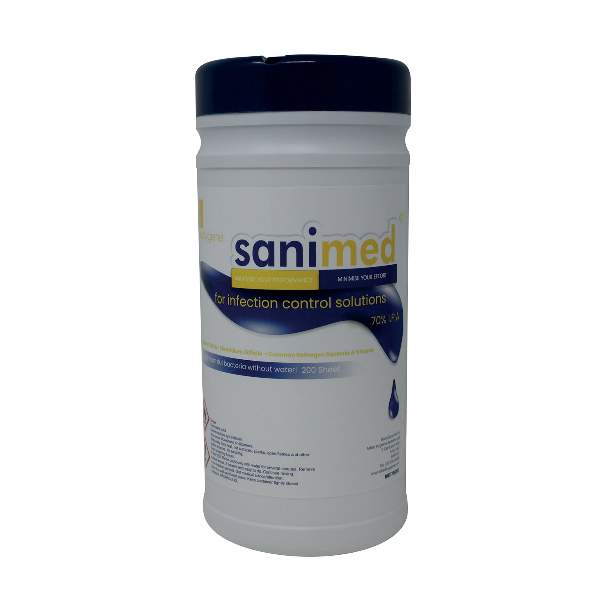 SANIMED ALCOHOL WIPES MULTI-SURF PK6