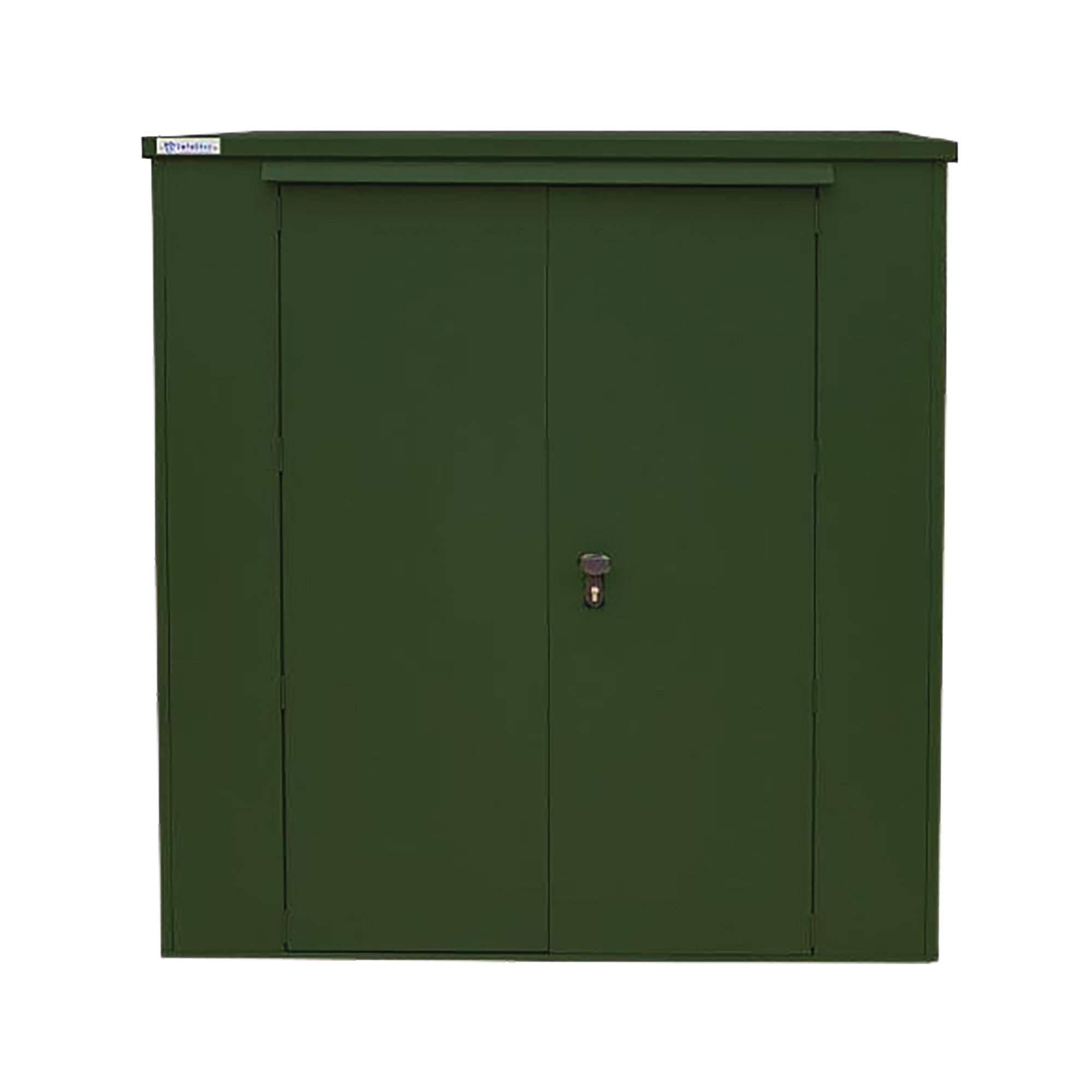 HARROGATE 6X6 METAL SHED FIR GREEN