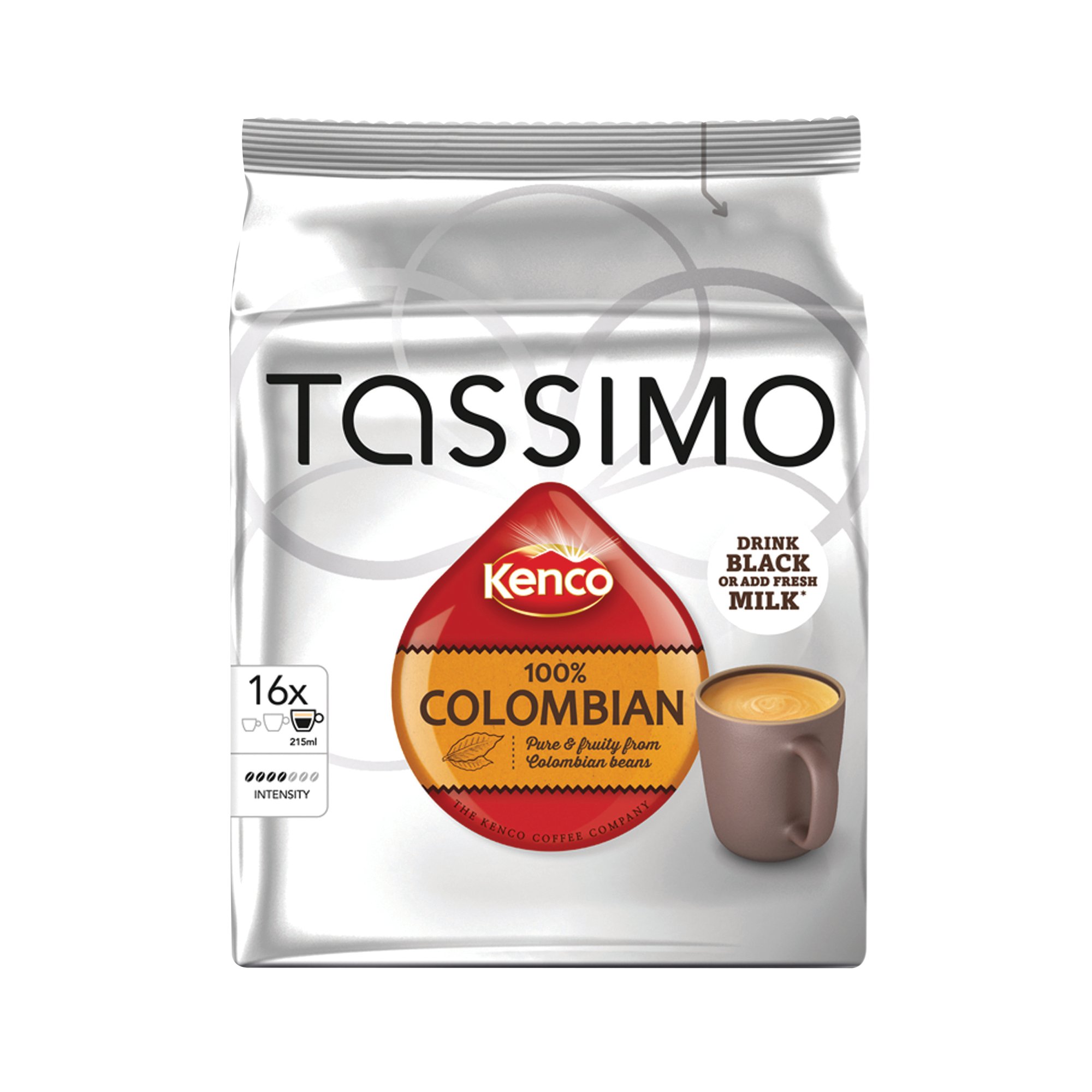 TASSIMO KENCO COLUMB 16X5 PODS PK80