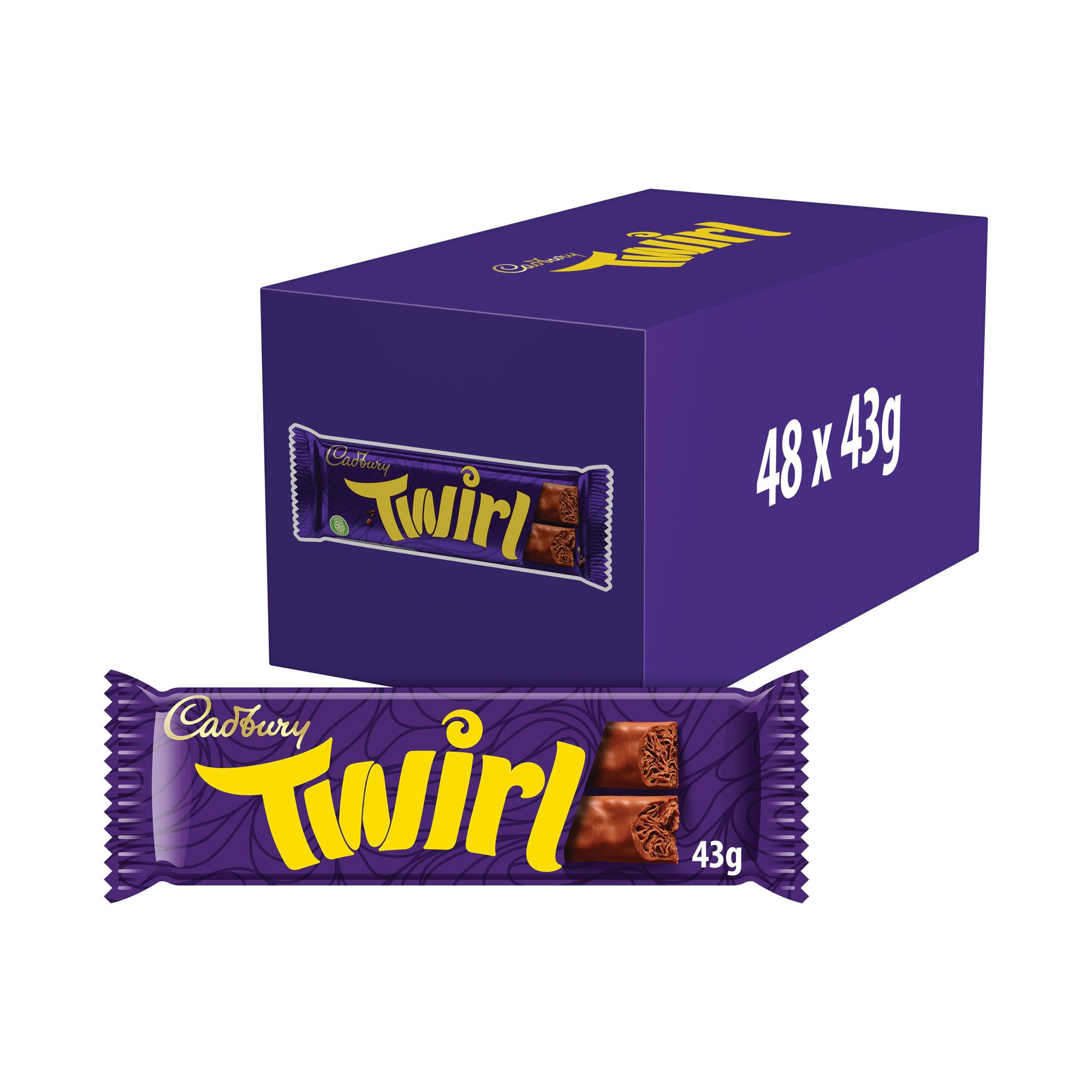 CADBURY TWIRL 43G PK48