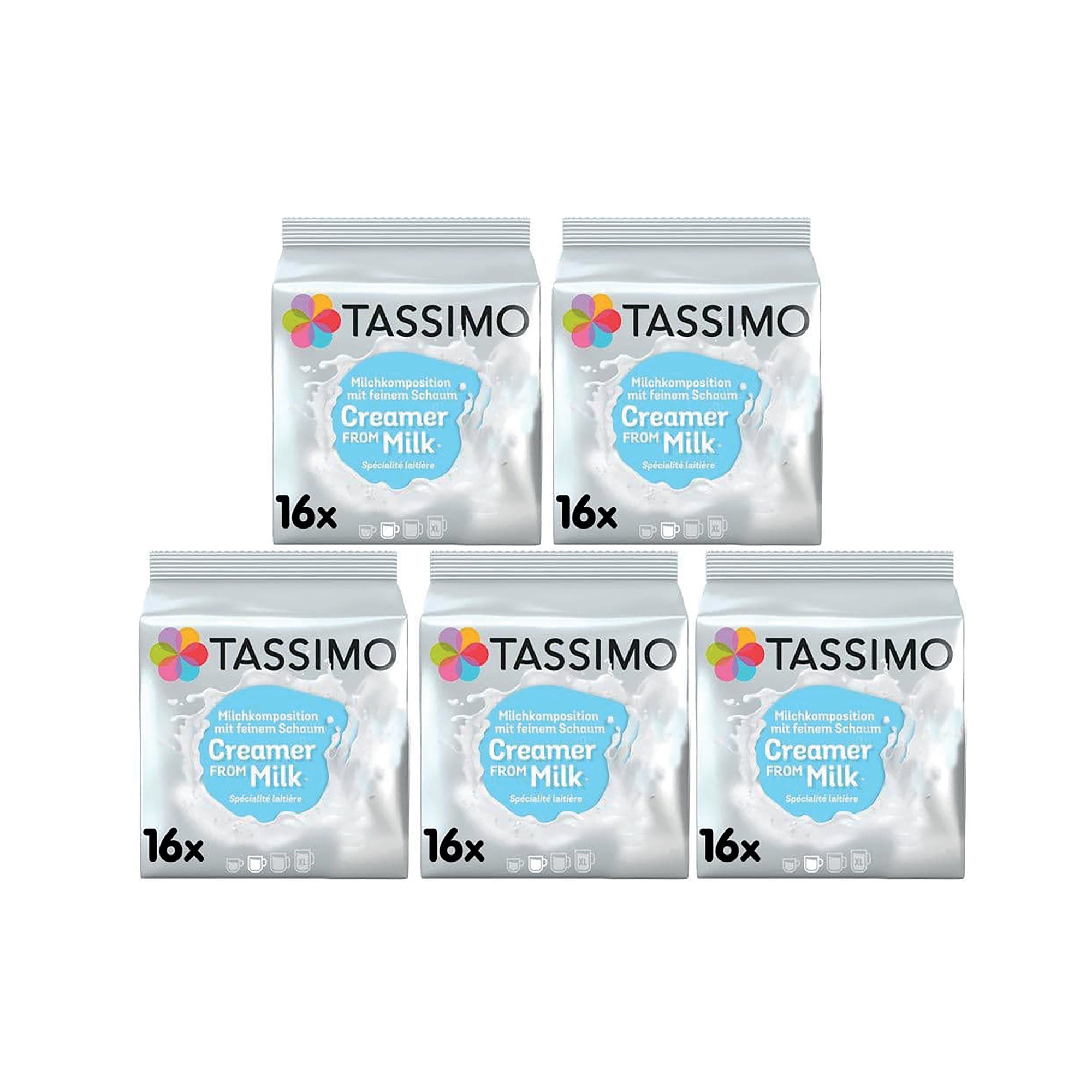 TASSIMO MILK CREAMER 16X5 PODS PK80