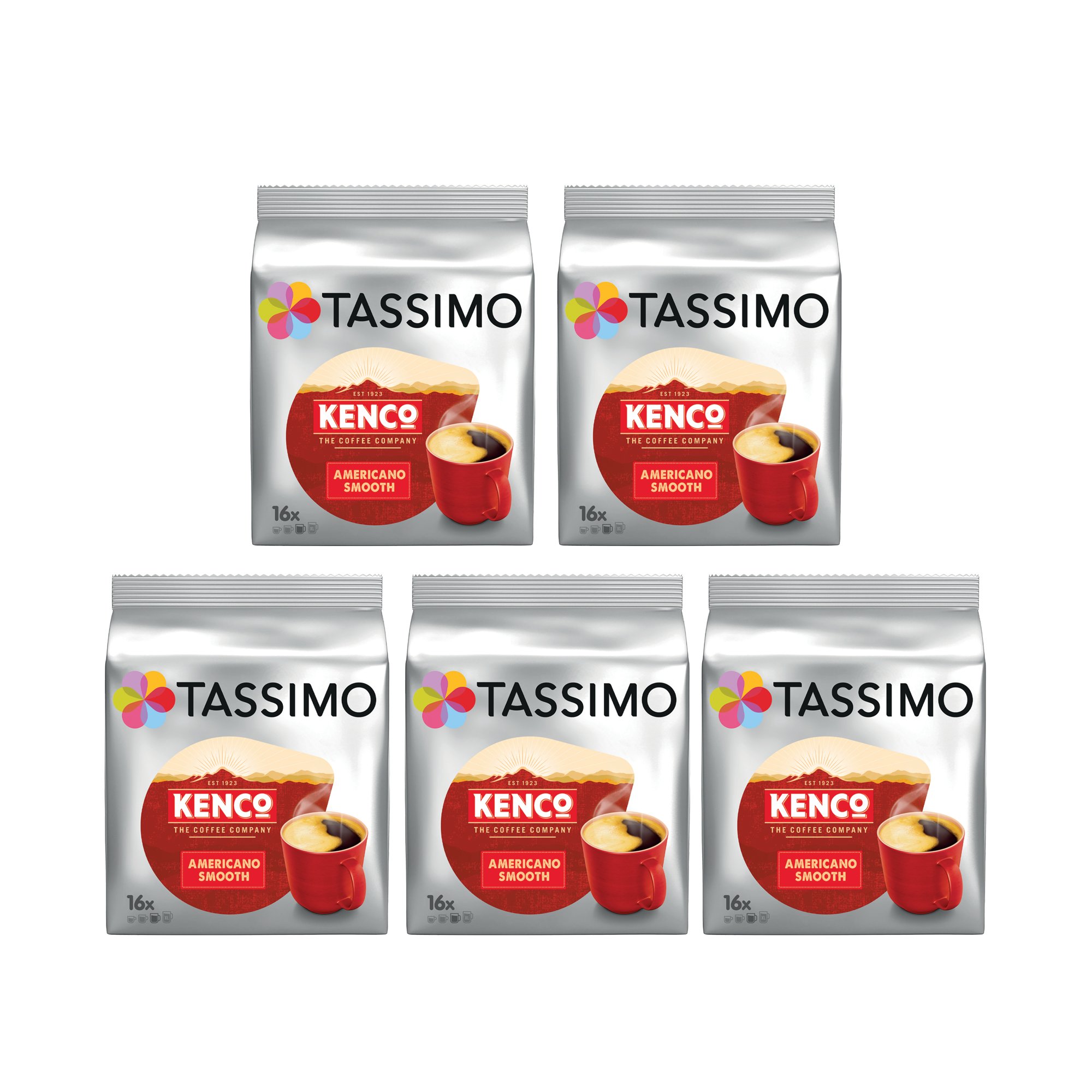 TASSIMO KENCO AMERICA 16X5 PODS PK80