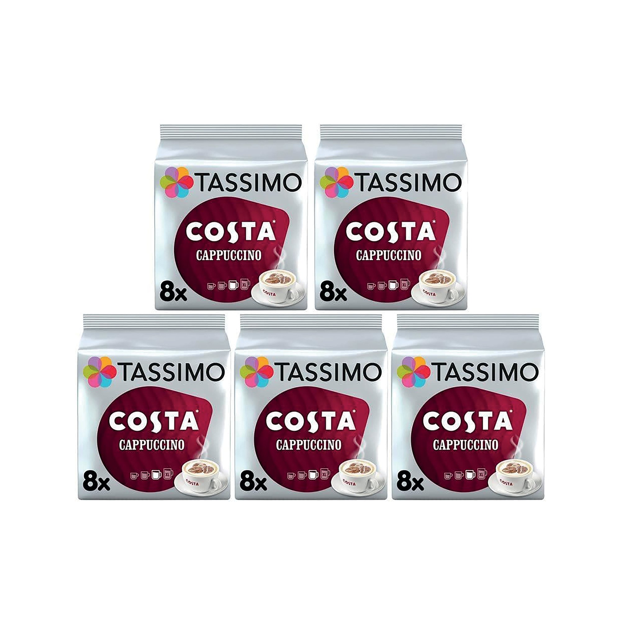 TASSIMO COSTA CAPPU 16X5 PODS PK80