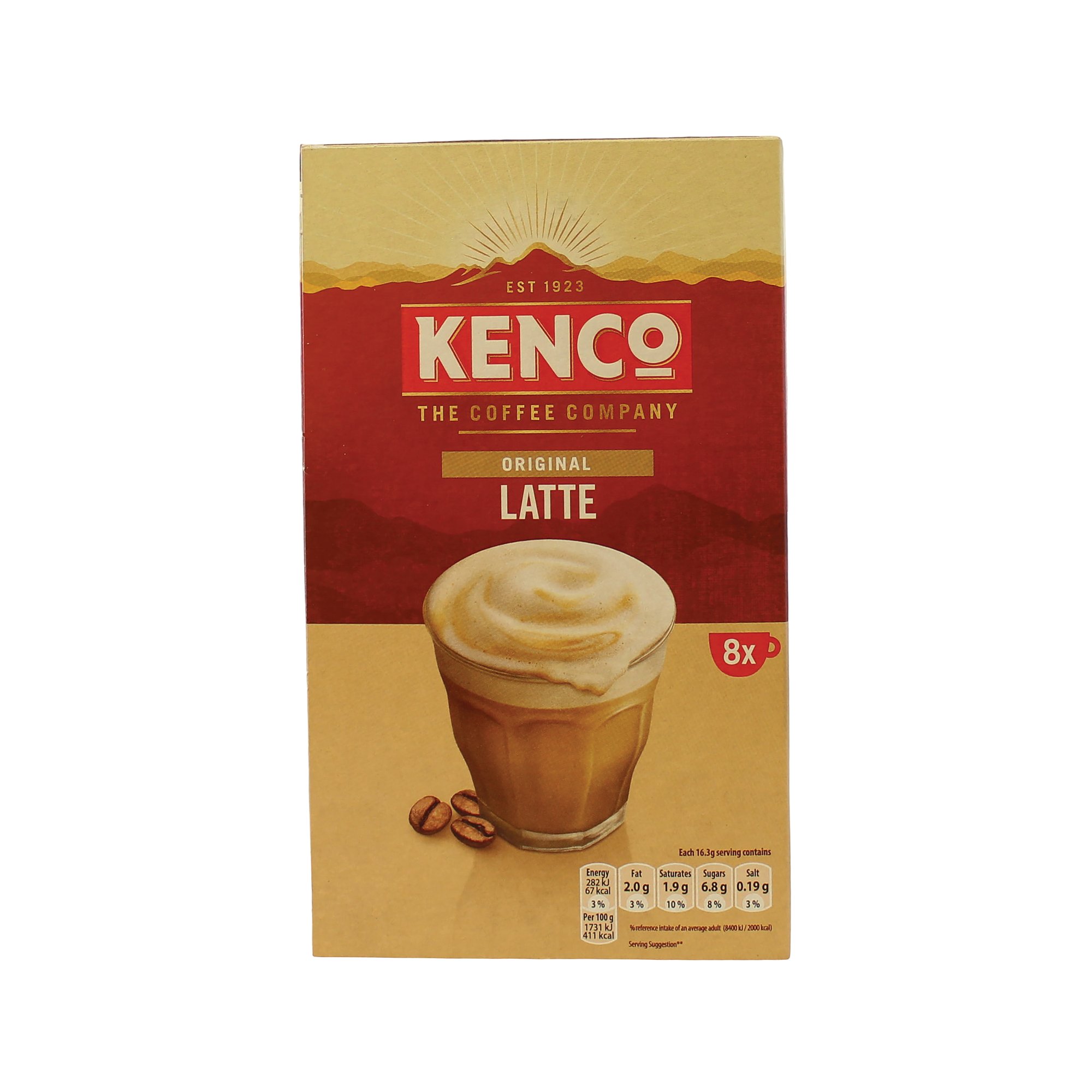 KENCO LATTE SACHETS 8S