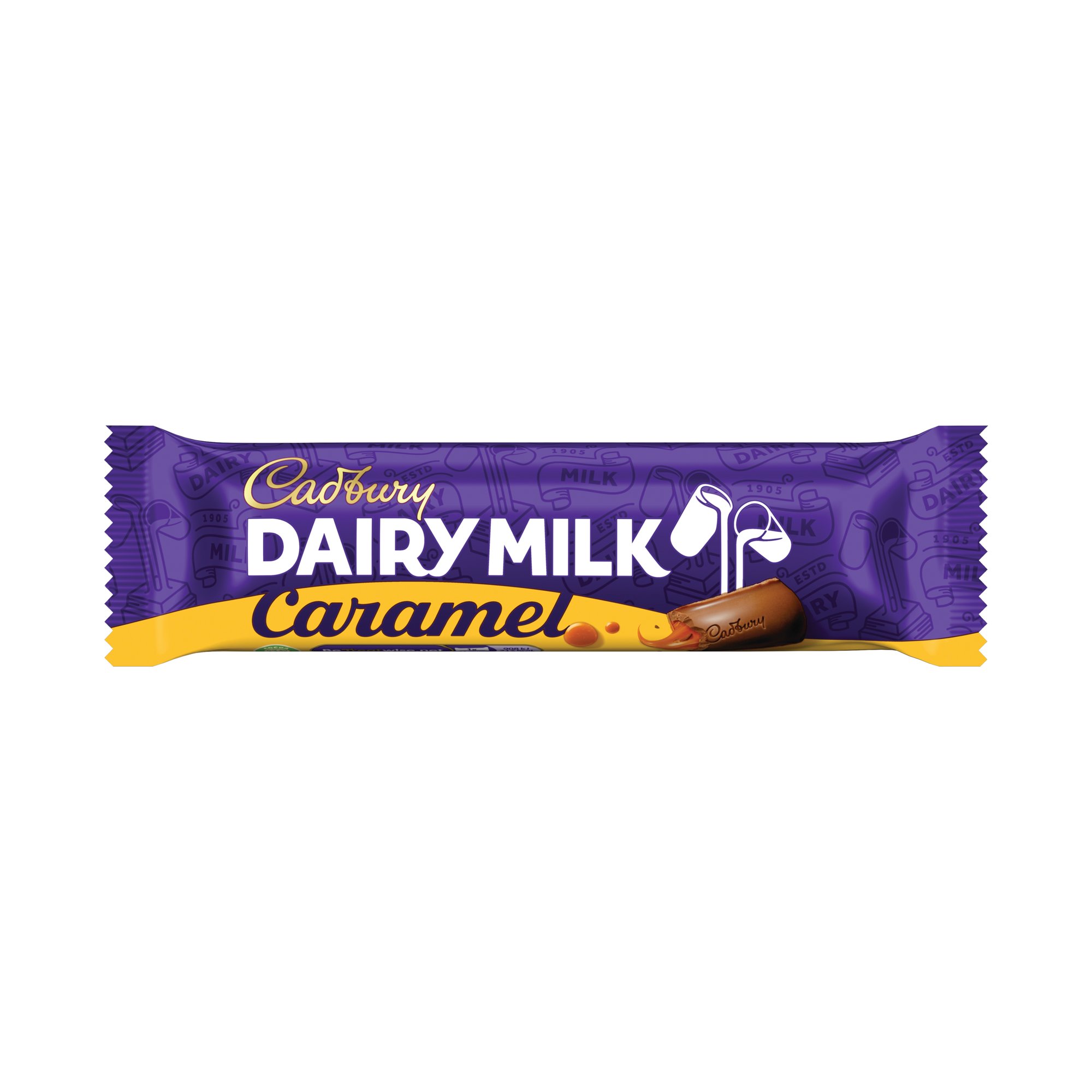 CADBURY CARAMEL CHOC BAR 45G PK48