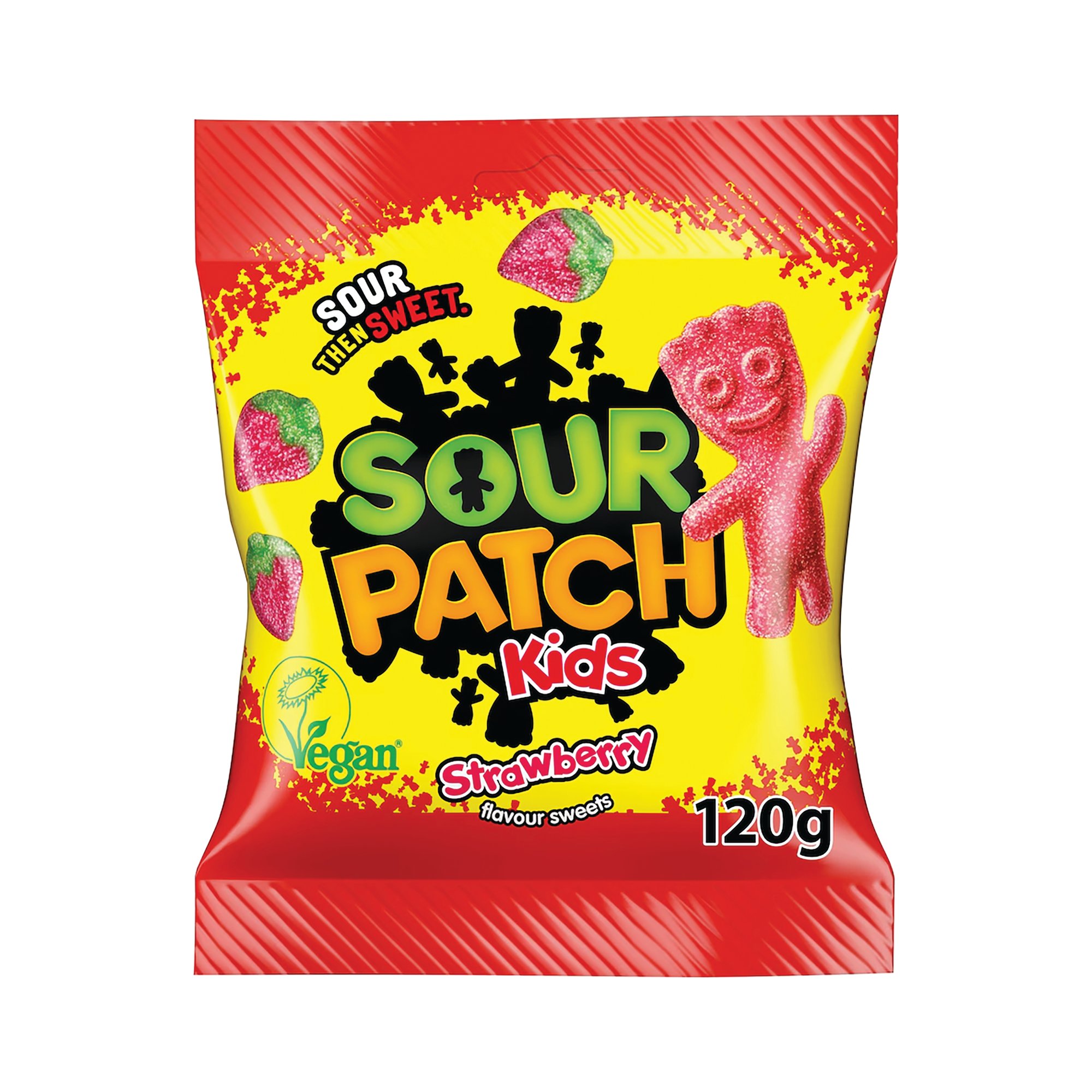 SOUR PATCH KIDS STRAWBERRY 120G PK10