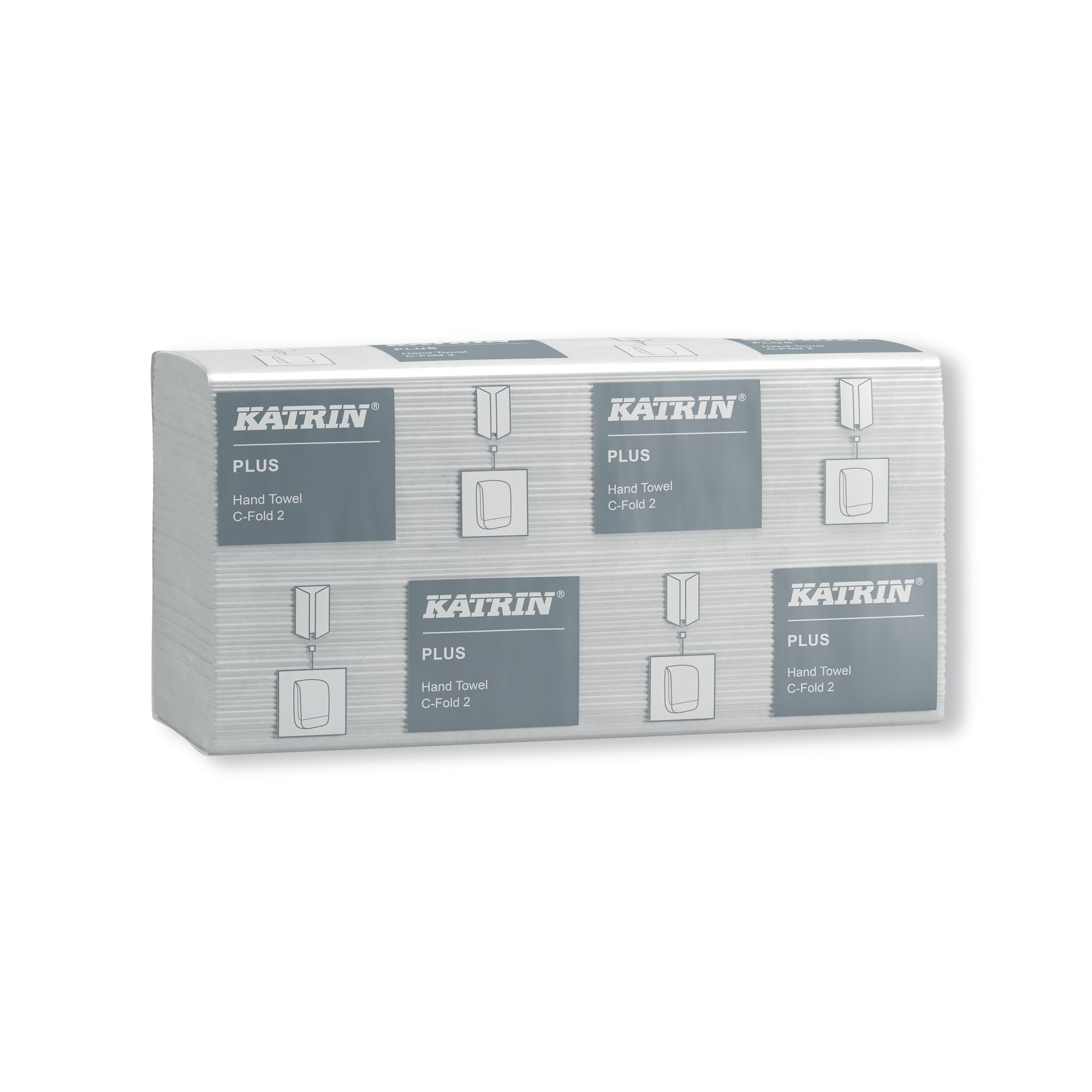 KATRIN PLUS C-FOLD PAPER TOWELS PK16