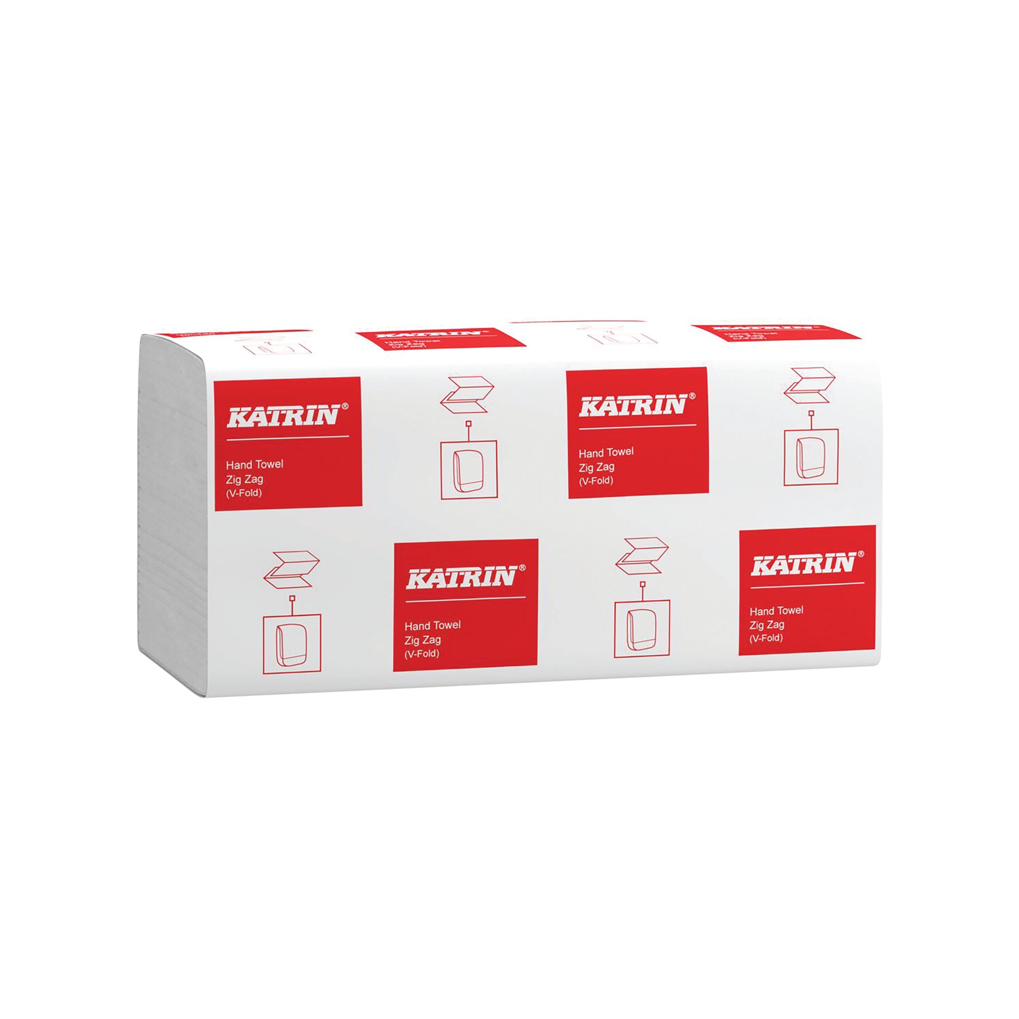 KATRIN BASIC ZIG ZAG WHITE PK5000