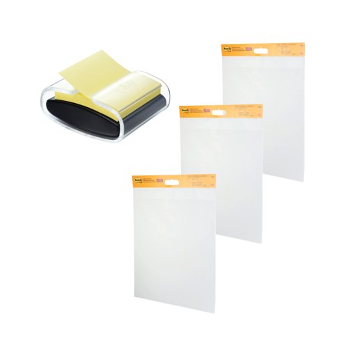 Post-It Super Sticky Table Charts Refill (Pack of 2) Buy 3 + FOC Dispenser Post-It Super Sticky Table Charts Refill (Pack of 2) Buy 3 + FOC Dispenser