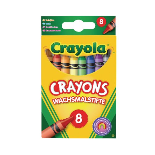 Crayola Assorted Colouring Crayons x8 (Pack of 24) 2.0008 Crayola Assorted Colouring Crayons x8 (Pack of 24) 2.0008