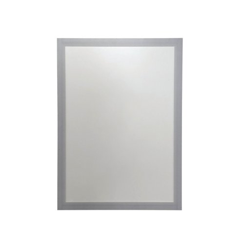 Announce Frame Solo A4 Magnetic Stripes Silver Grey (Pack of 5) AA50006 Announce Frame Solo A4 Magnetic Stripes Silver Grey (Pack of 5) AA50006