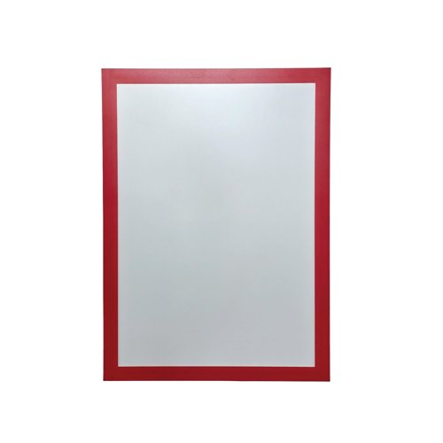 Announce Frame Solo A4 Magnetic Stripes Red (Pack of 5) AA50007 Announce Frame Solo A4 Magnetic Stripes Red (Pack of 5) AA50007