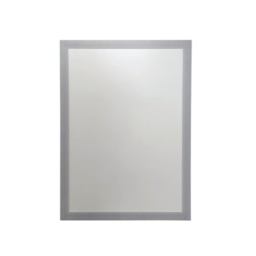 Announce Frame Solo A4 Magnetic Stripes Silver Grey (Pack of 10) AA50011 Announce Frame Solo A4 Magnetic Stripes Silver Grey (Pack of 10) AA50011