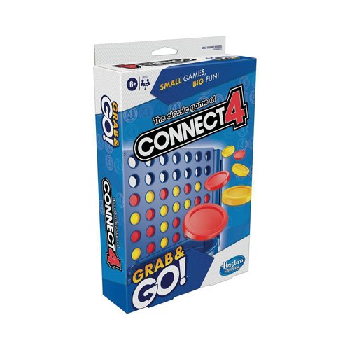Hasbro Connect 4 Grab and Go Portable Game 285 F8253 Hasbro Connect 4 Grab and Go Portable Game 285 F8253
