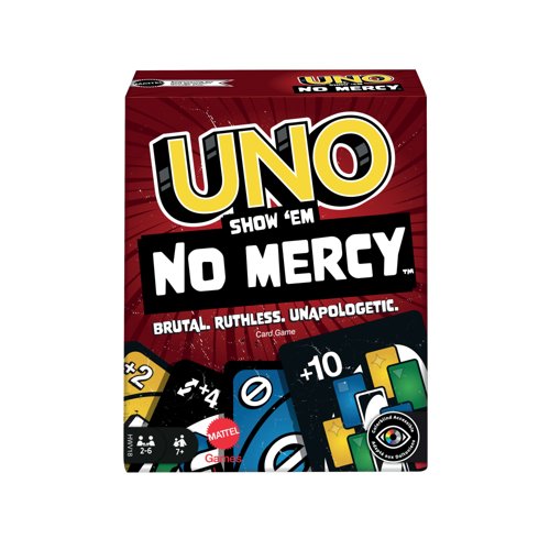 Mattel Uno Show Em No Mercy Card Game 900 HWV18 Mattel Uno Show Em No Mercy Card Game 900 HWV18